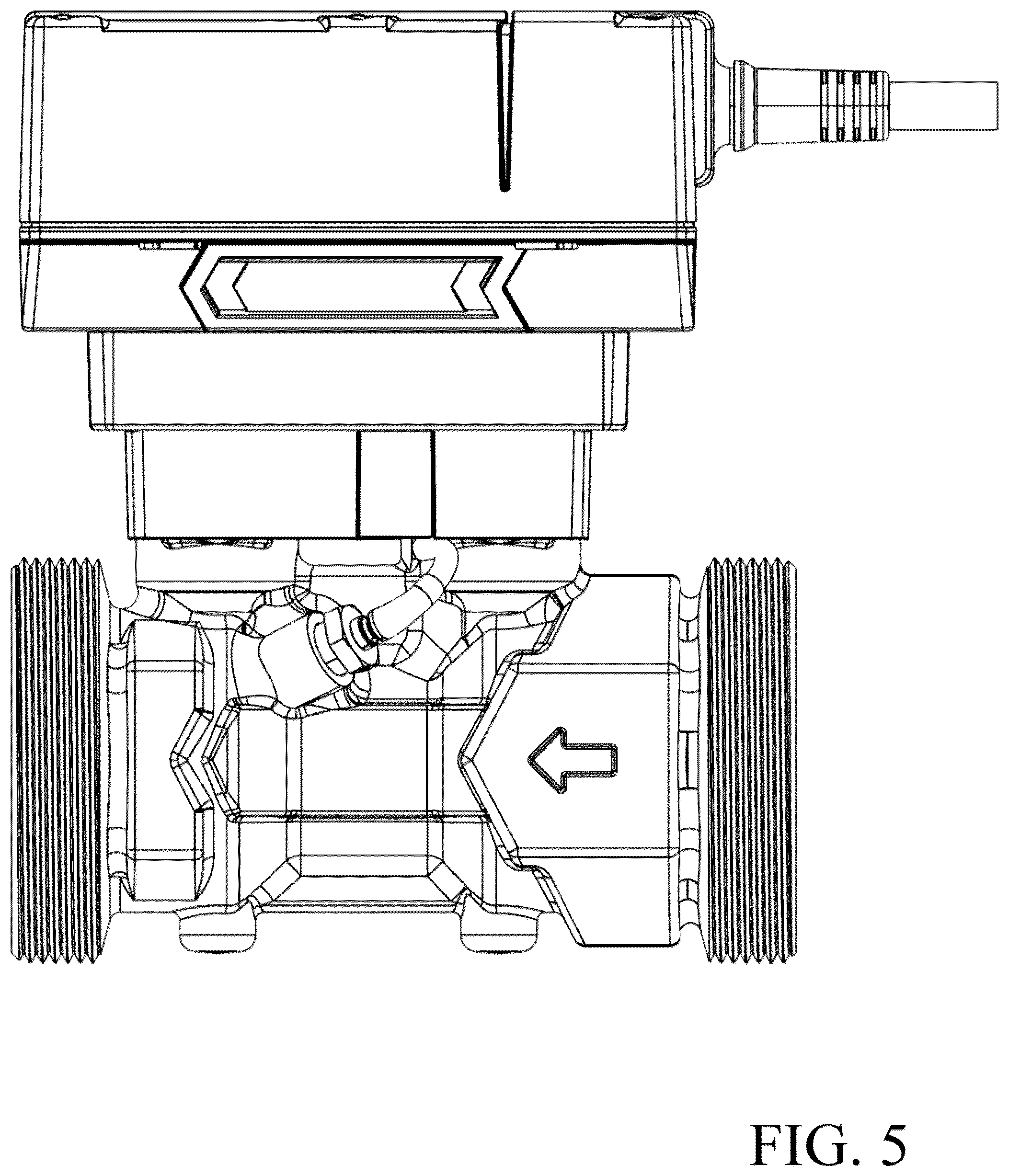 Patent USD1076689 Figure 4 – Controller and flow sensor