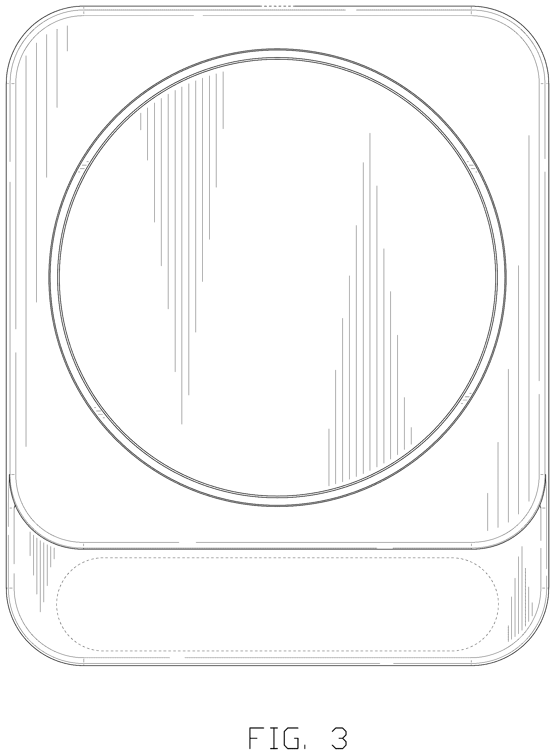 Patent USD1076690 Figure 3 – Smart thermostat coaster