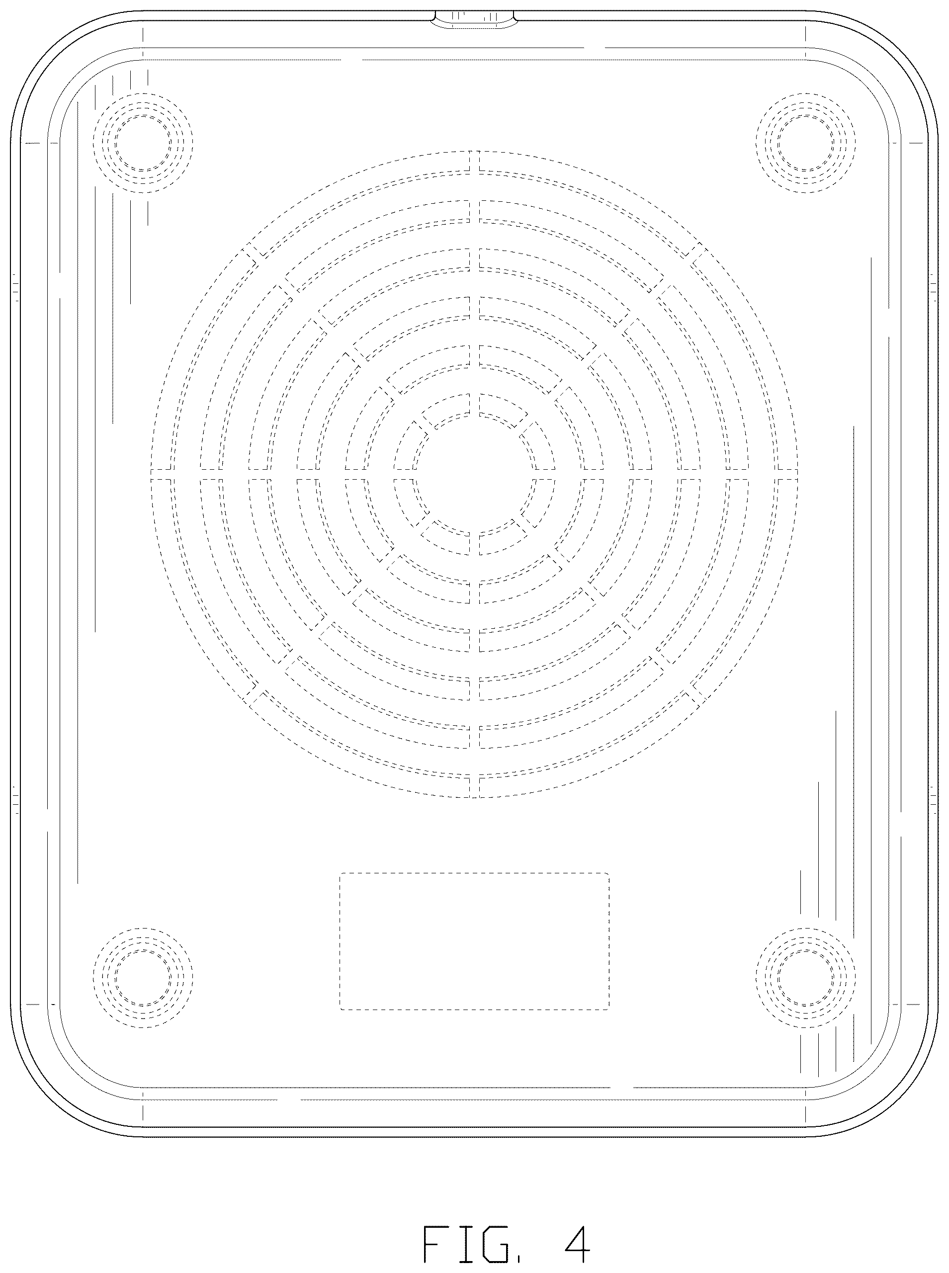Patent USD1076690 Figure 4 – Smart thermostat coaster
