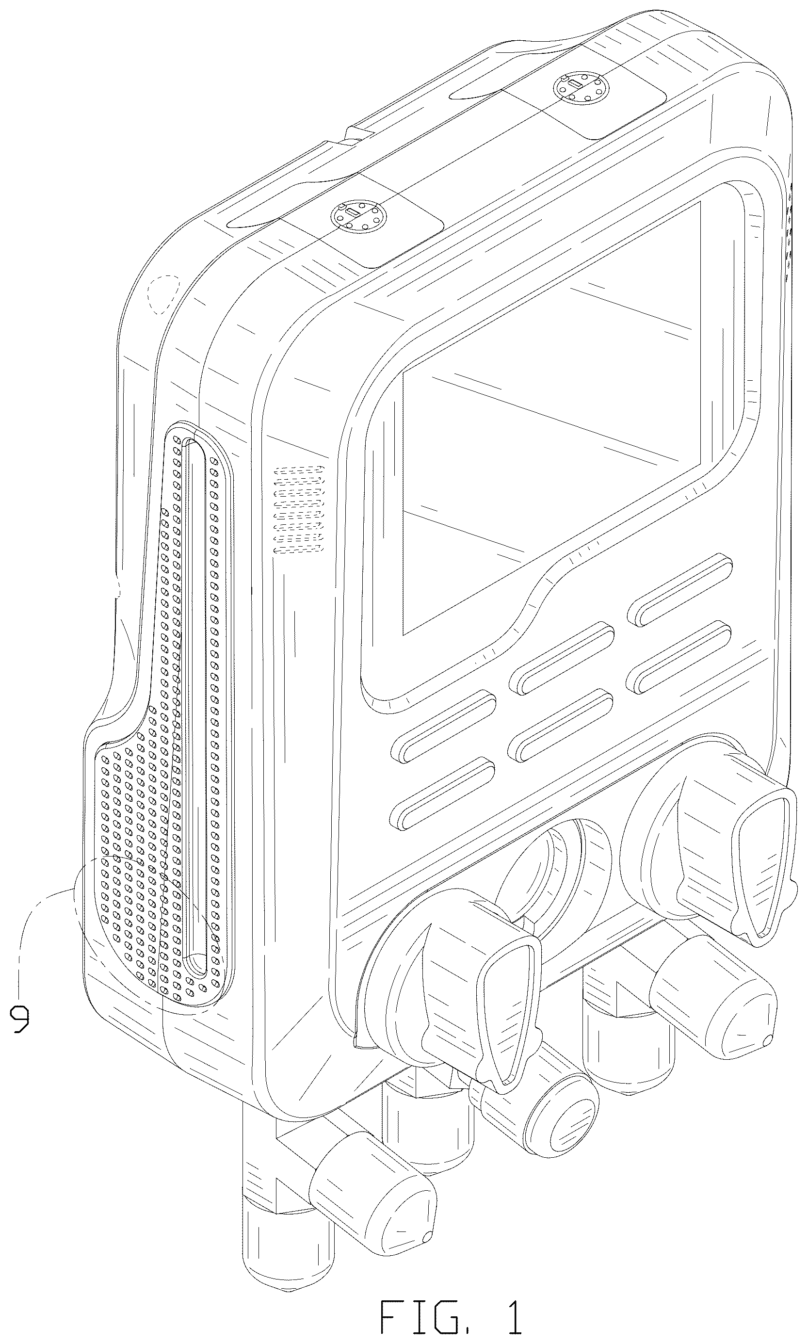 Patent USD1076691 Figure 1 – Digital refrigerant meter