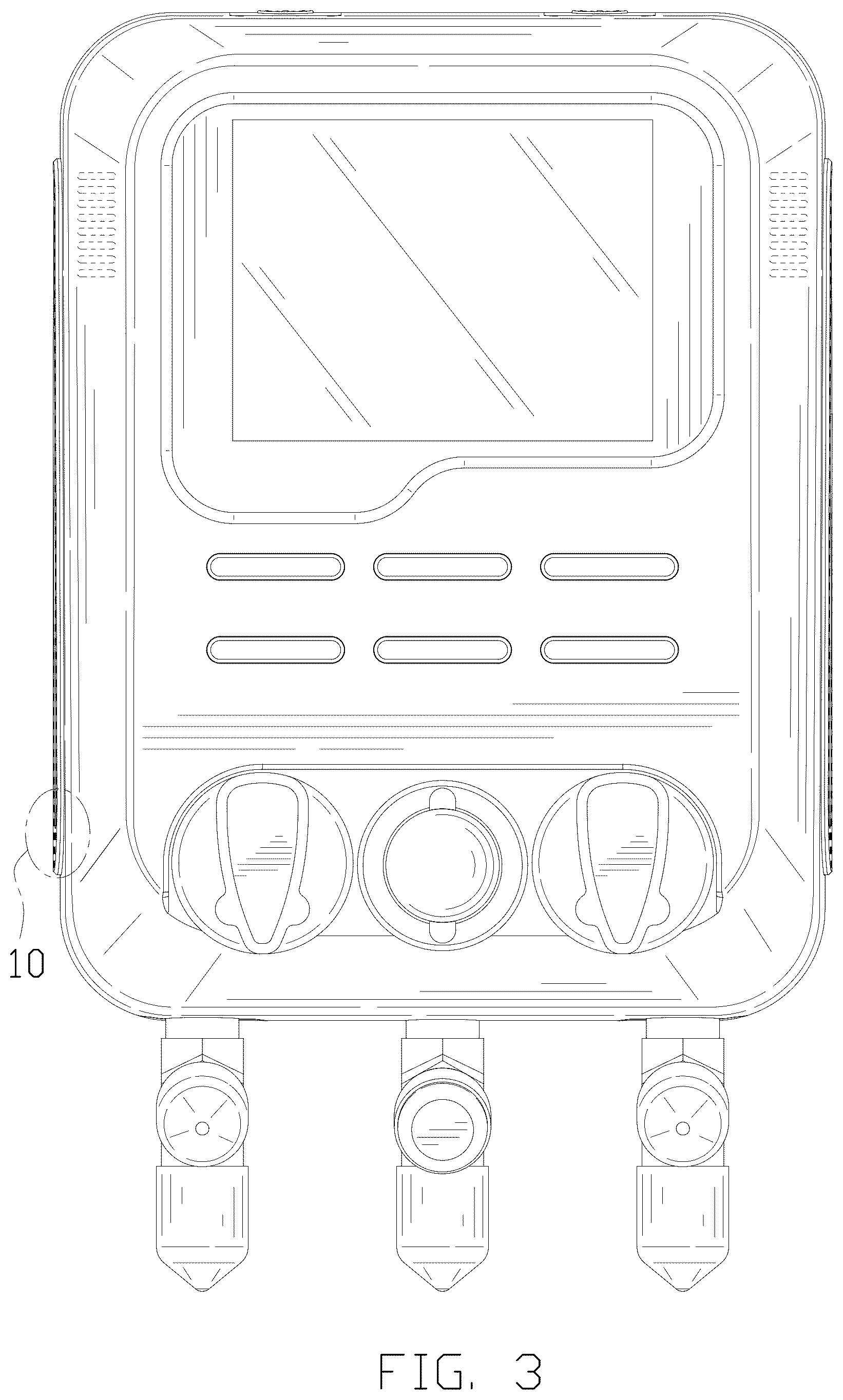 Patent USD1076691 Figure 3 – Digital refrigerant meter