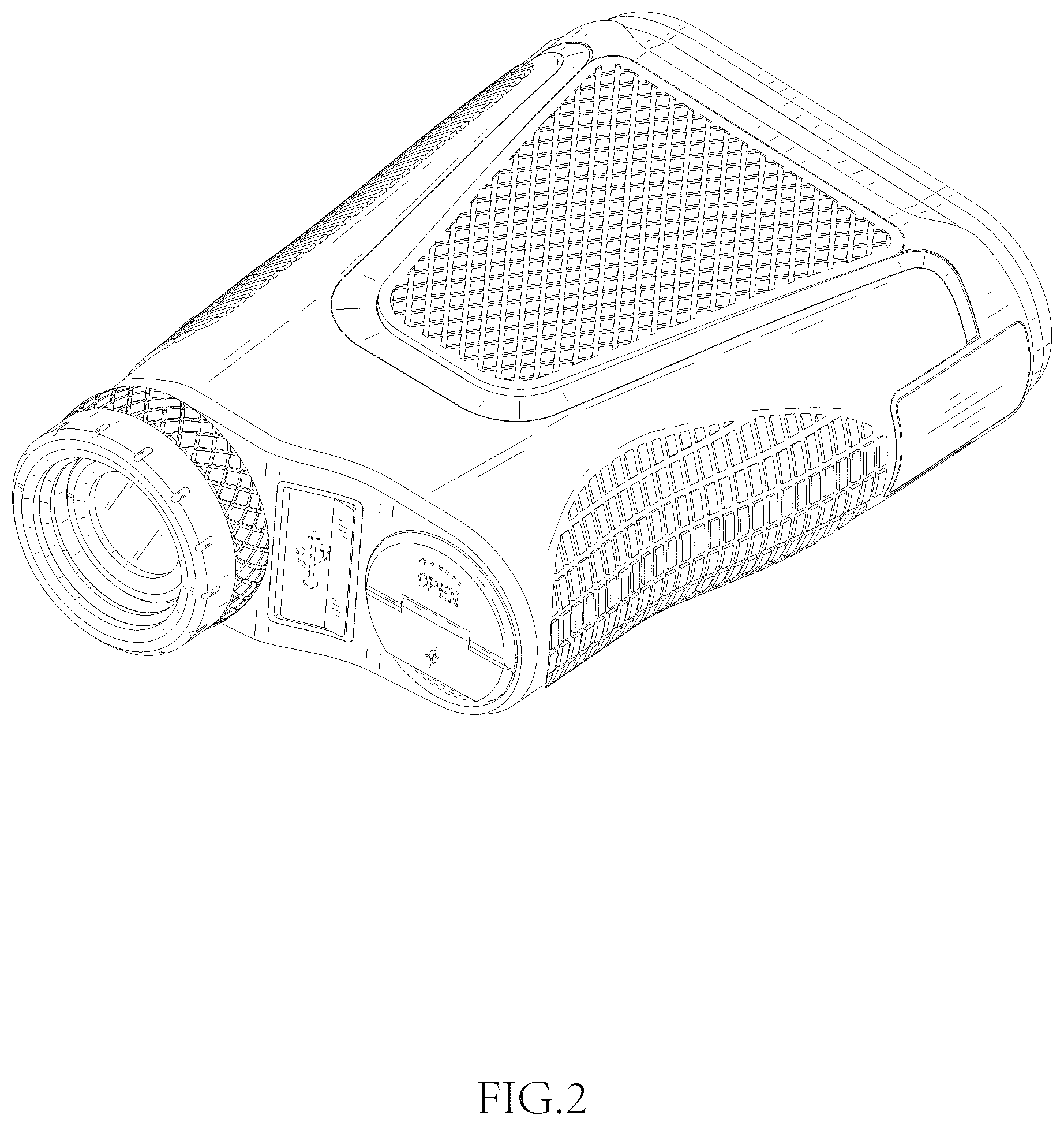 Patent USD1076694 Figure 2 – Rangefinder