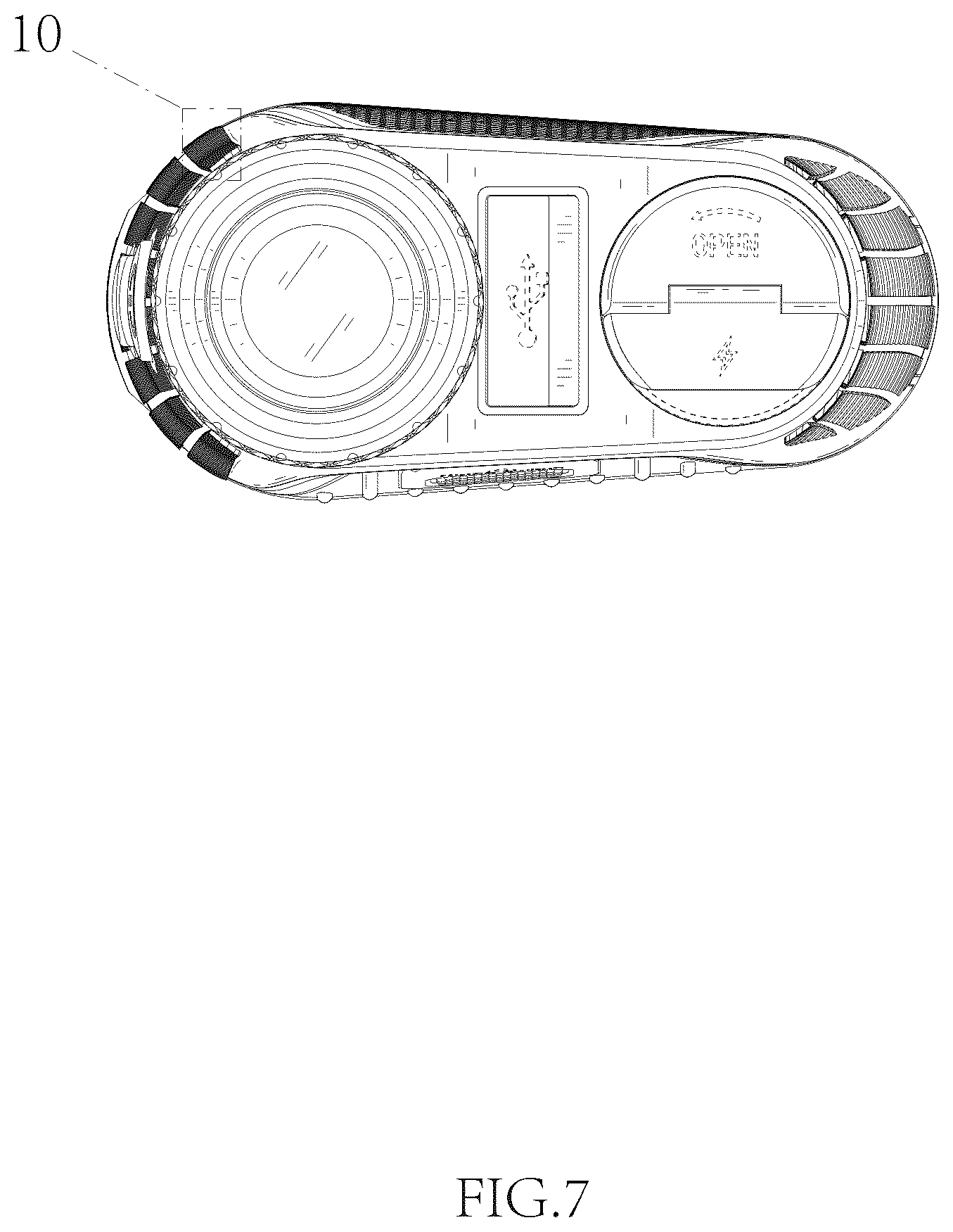 Patent USD1076694 Figure 7 – Rangefinder