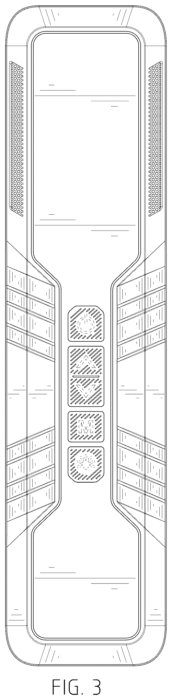 Patent USD1076695 Figure 3 – Portable tire inflator