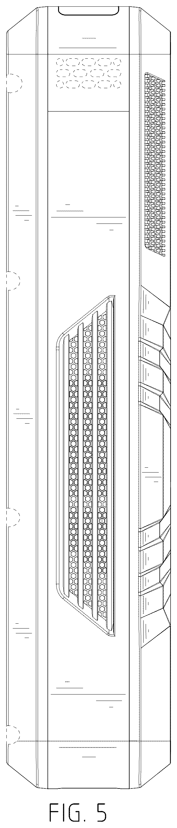 Patent USD1076695 Figure 5 – Portable tire inflator