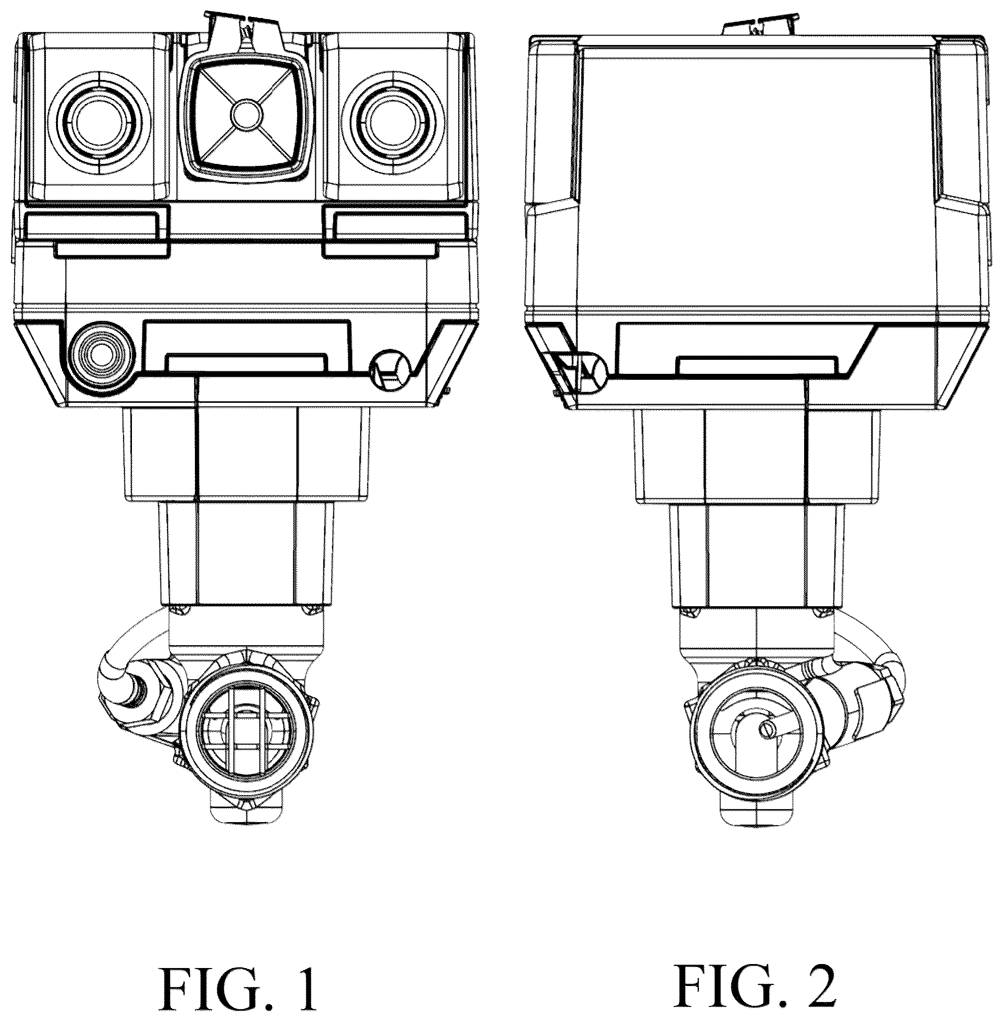 Patent USD1076696 — Controller and flow sensor — Figure 1