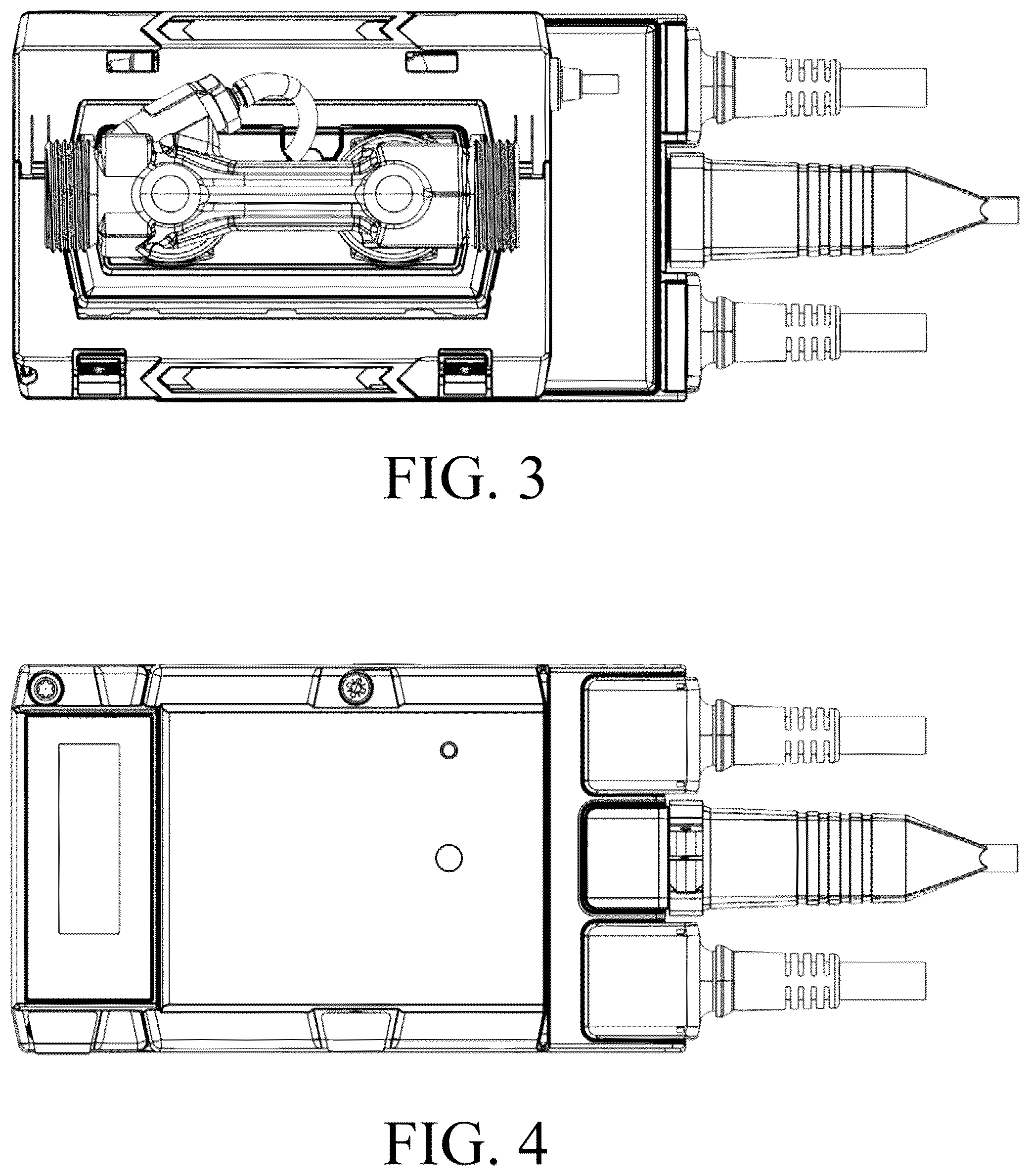 Patent USD1076696 Figure 2 – Controller and flow sensor