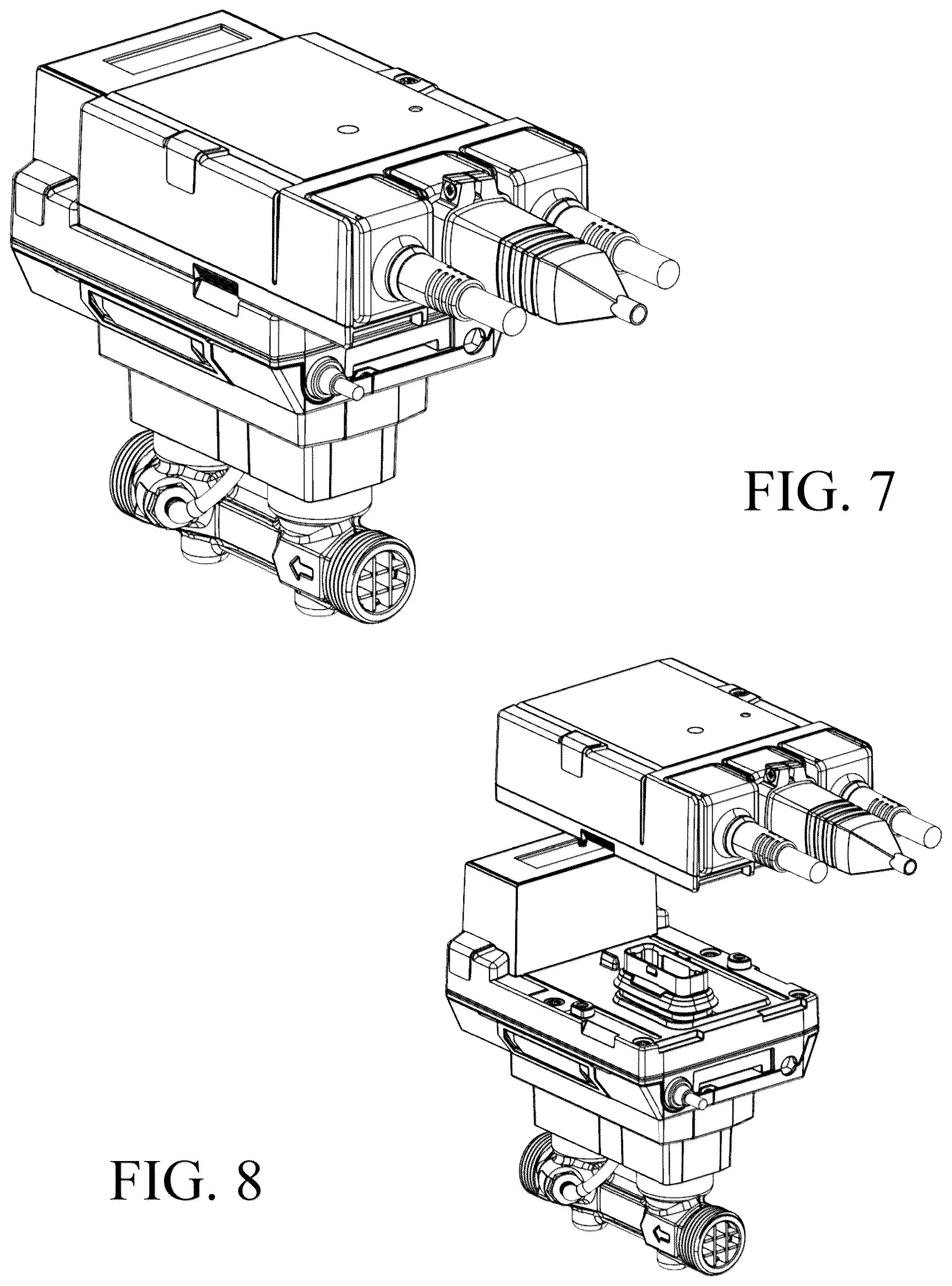 Patent USD1076696 Figure 4 – Controller and flow sensor