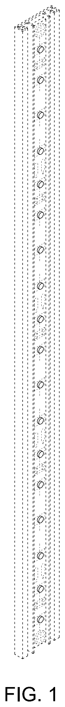 Patent USD1076697 Figure 1 – Visual indicator for above-ground storage tank