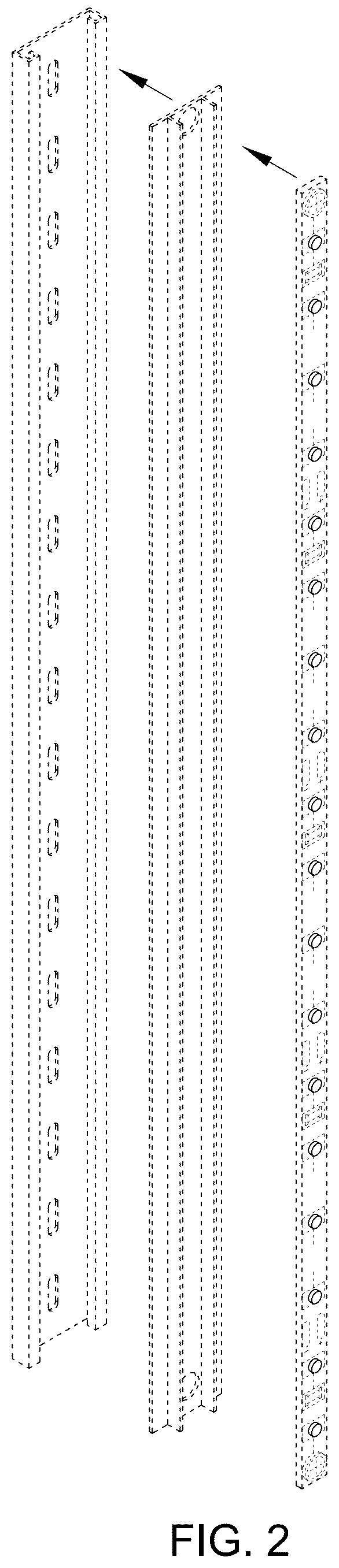 Patent USD1076697 Figure 2 – Visual indicator for above-ground storage tank
