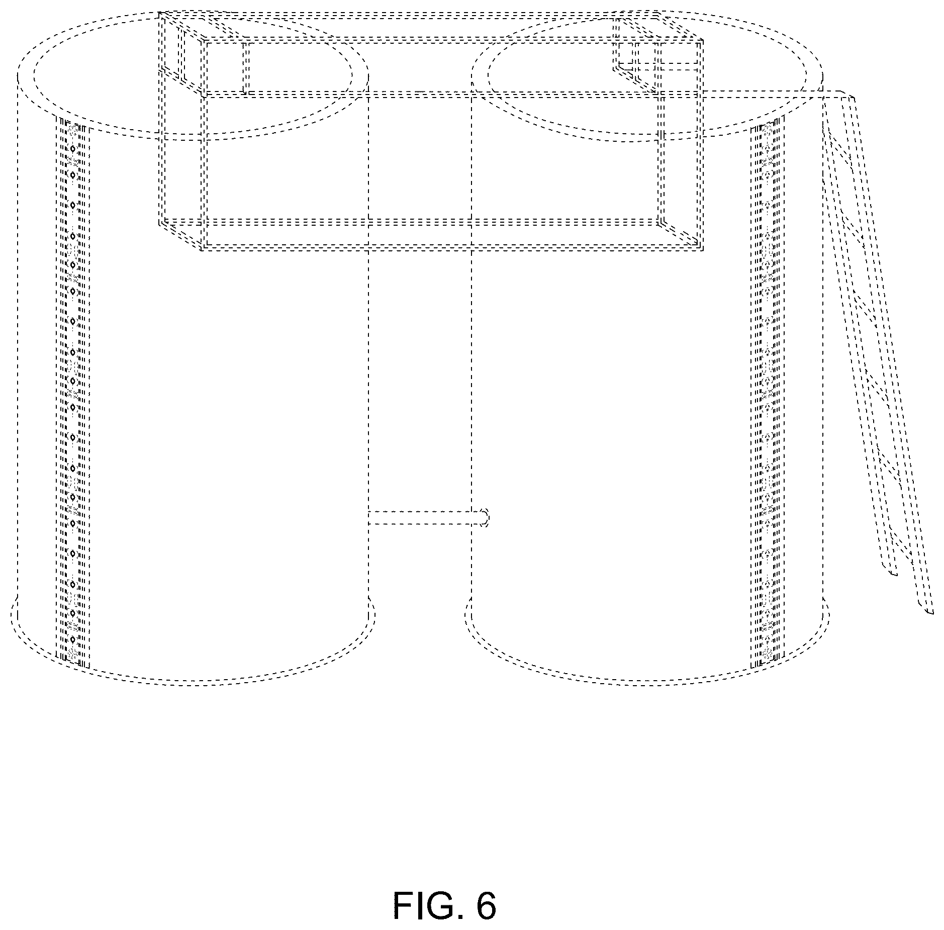 Patent USD1076697 Figure 6 – Visual indicator for above-ground storage tank