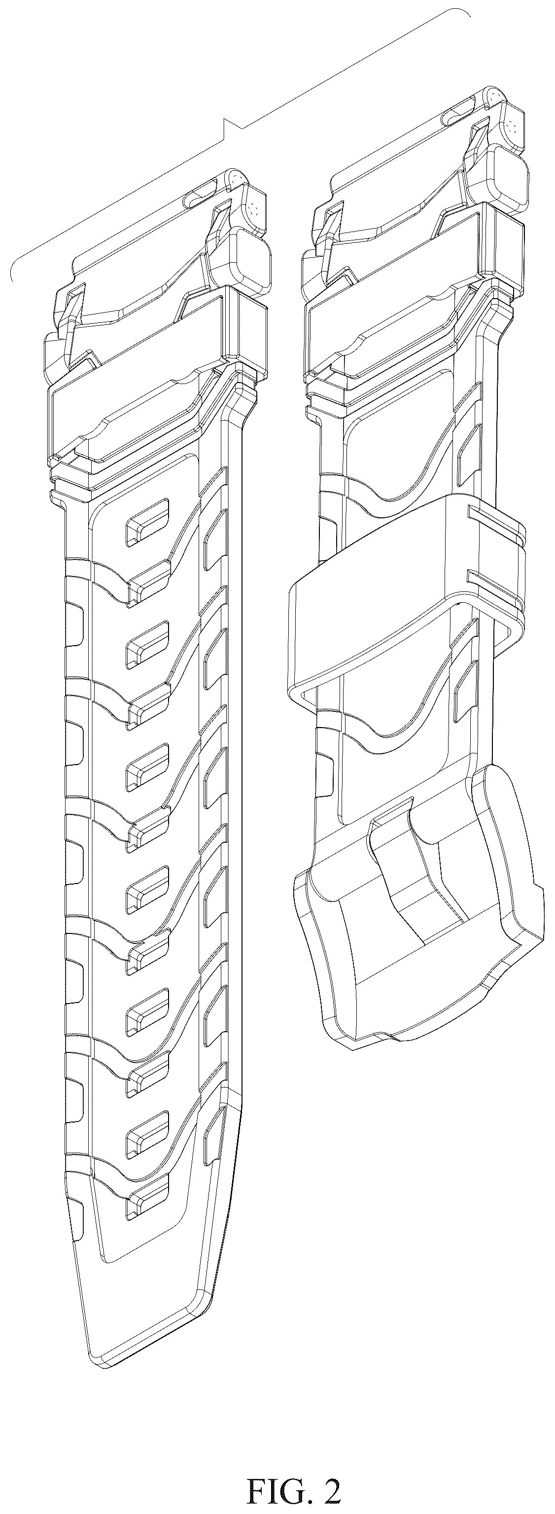 Patent USD1076706 Figure 2 – Watch band