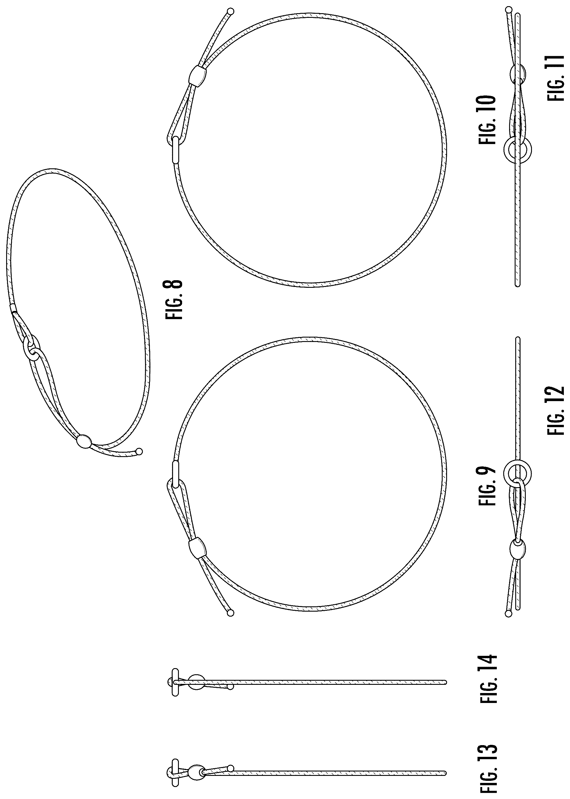 Patent USD1076707 Figure 2 – Expandable bracelet with slider