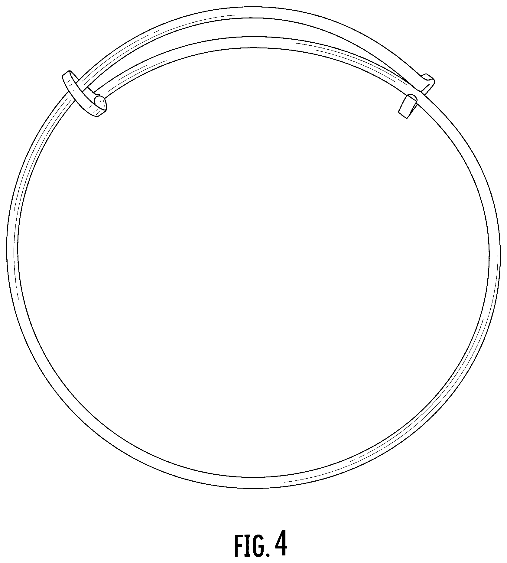 Patent USD1076709 Figure 2 – Expandable wire bracelet