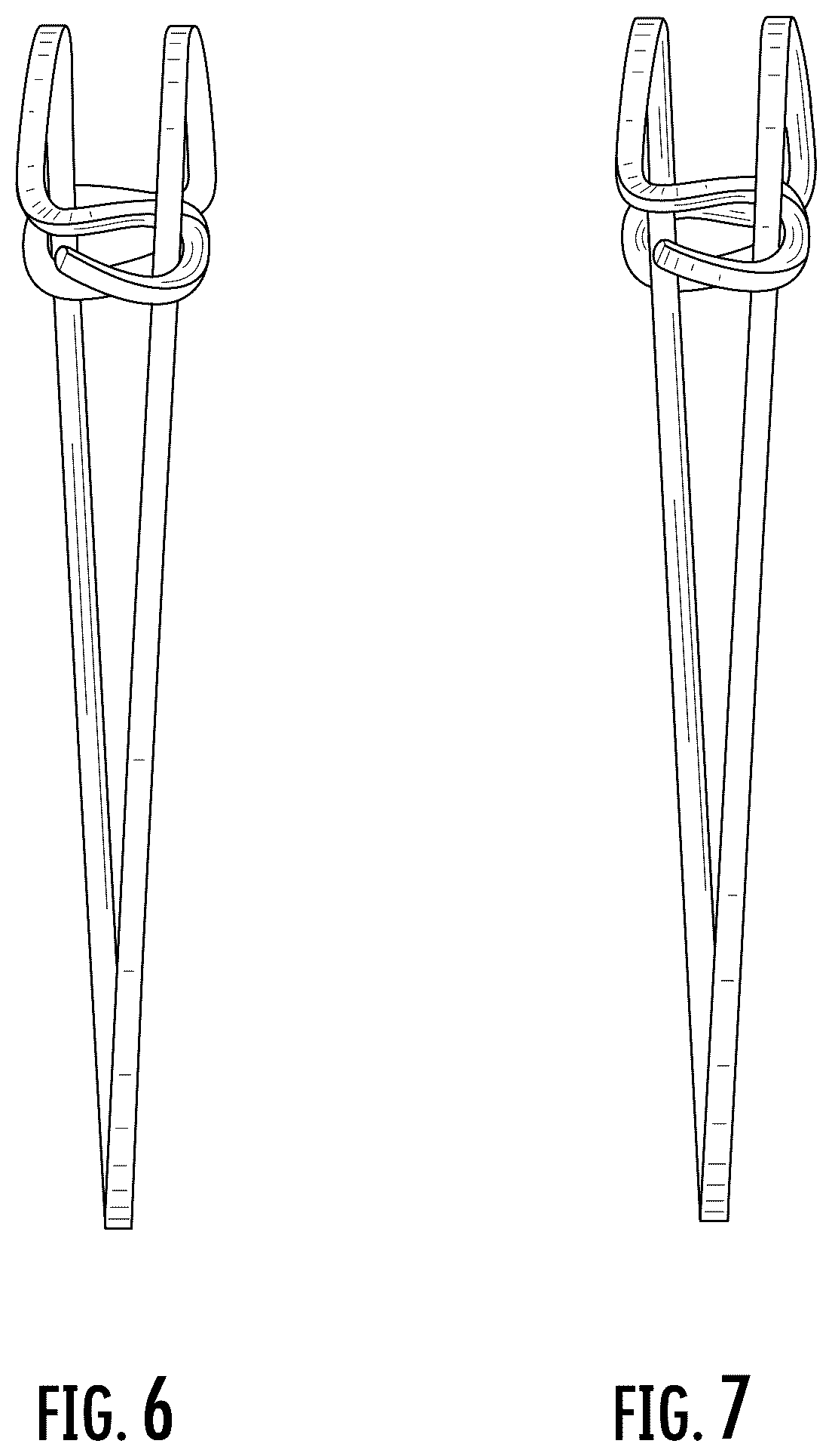 Patent USD1076709 Figure 4 – Expandable wire bracelet