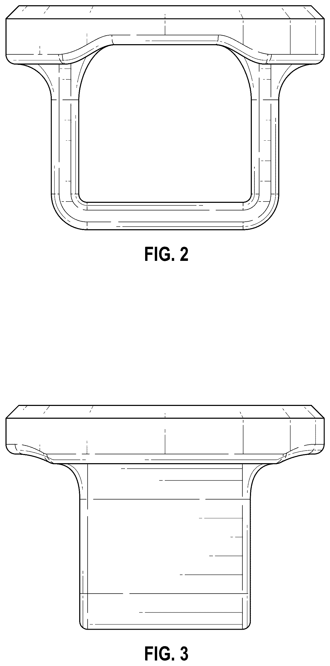 Patent USD1076711 Figure 2 – Bead with square hole