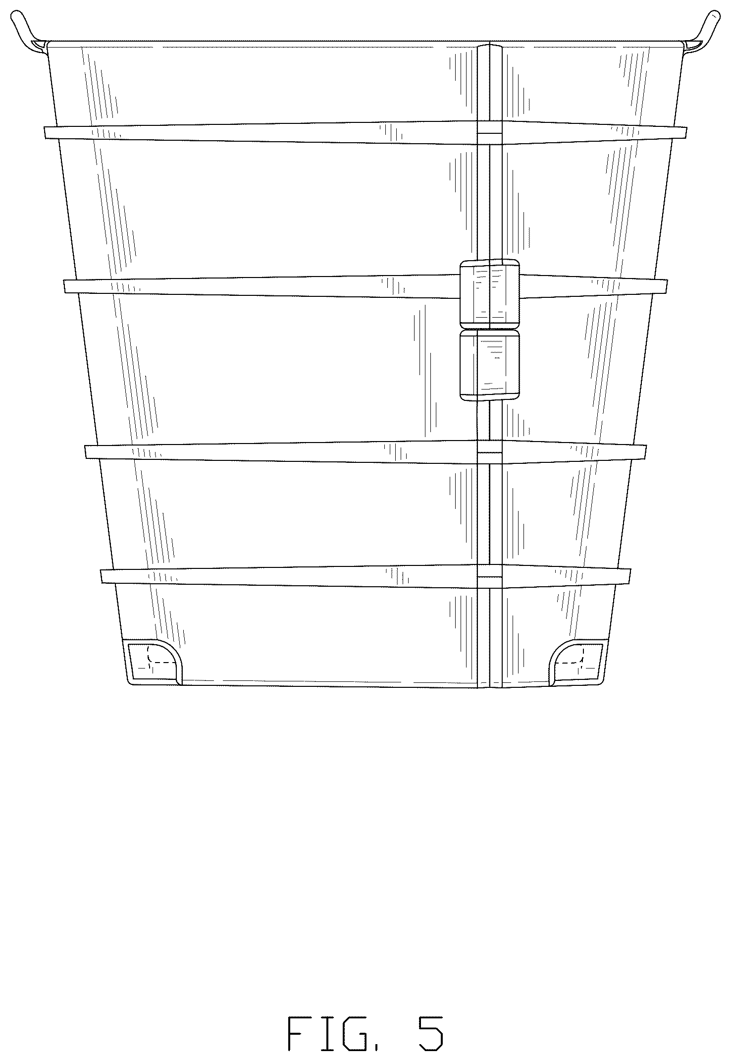 Patent USD1076712 Figure 5 – Seed starter tray