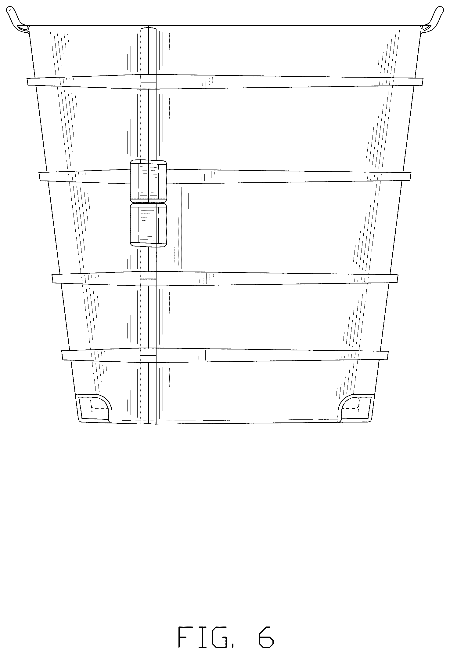 Patent USD1076712 Figure 6 – Seed starter tray