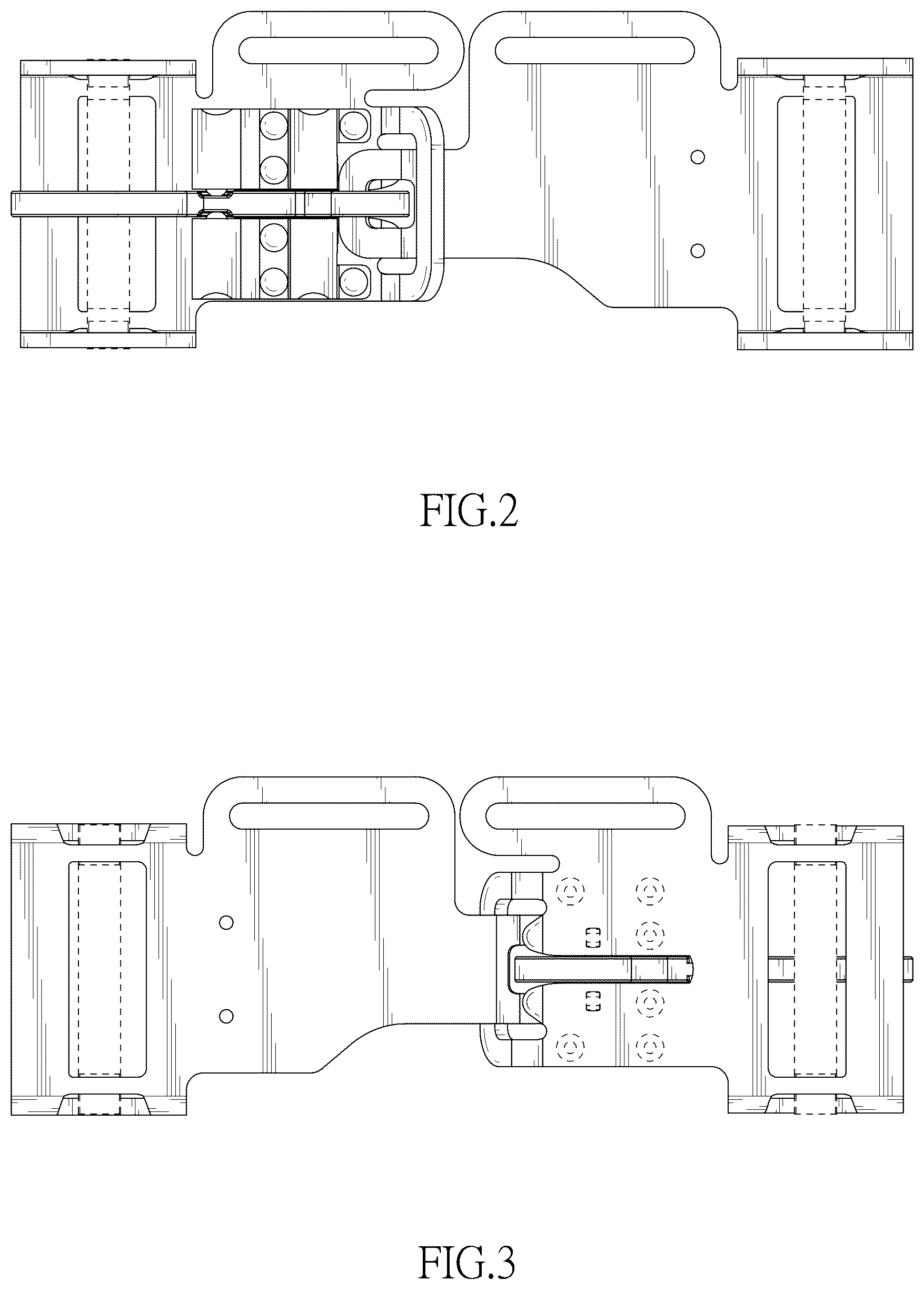 Patent USD1076713 Figure 2 – Seat belt locking buckle