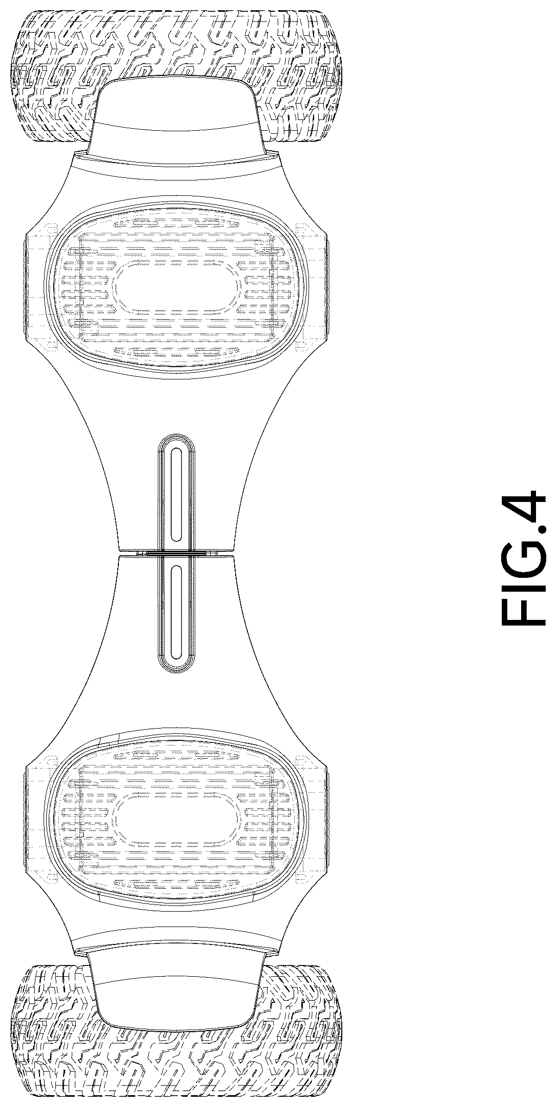 Patent USD1076716 Figure 4 – Self-balancing vehicle