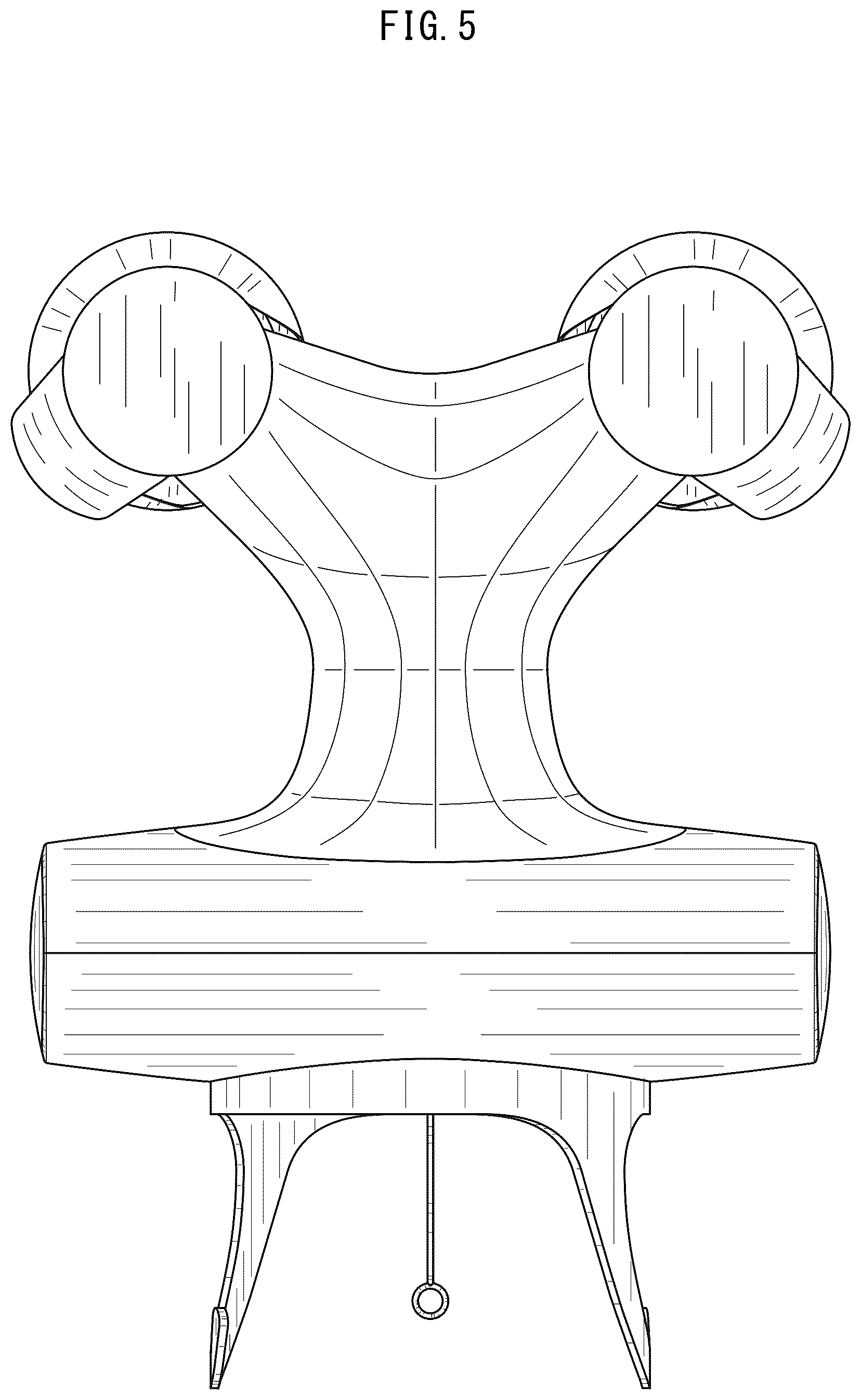 Patent USD1076717 Figure 5 – Unmanned aerial vehicle