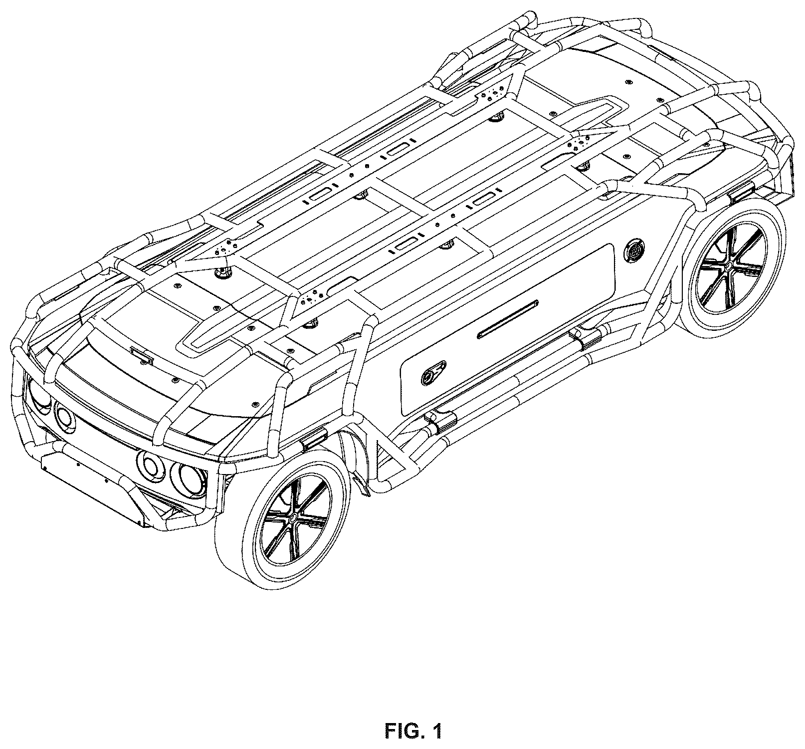 Patent USD1076719 — Autonomous vehicle — Figure 1