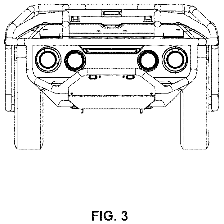 Patent USD1076719 Figure 3 – Autonomous vehicle