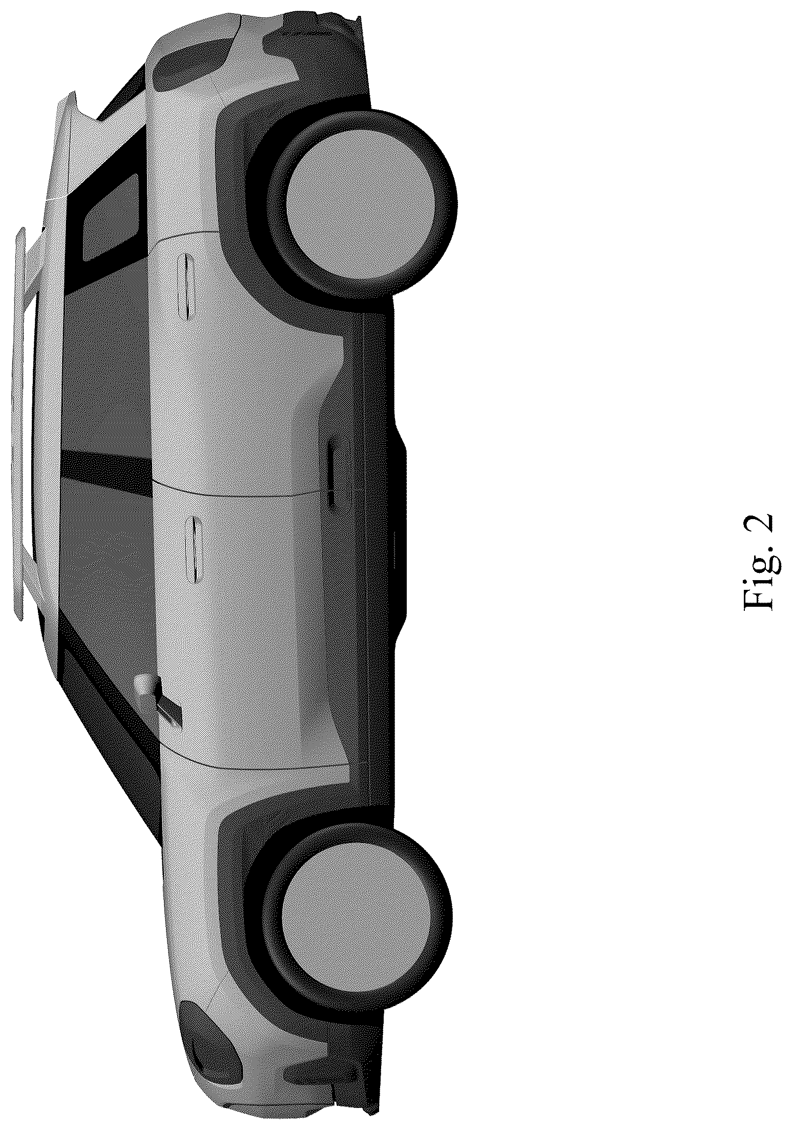 Patent USD1076720 Figure 2 – Motor vehicle, toy vehicle, or vehicle replica
