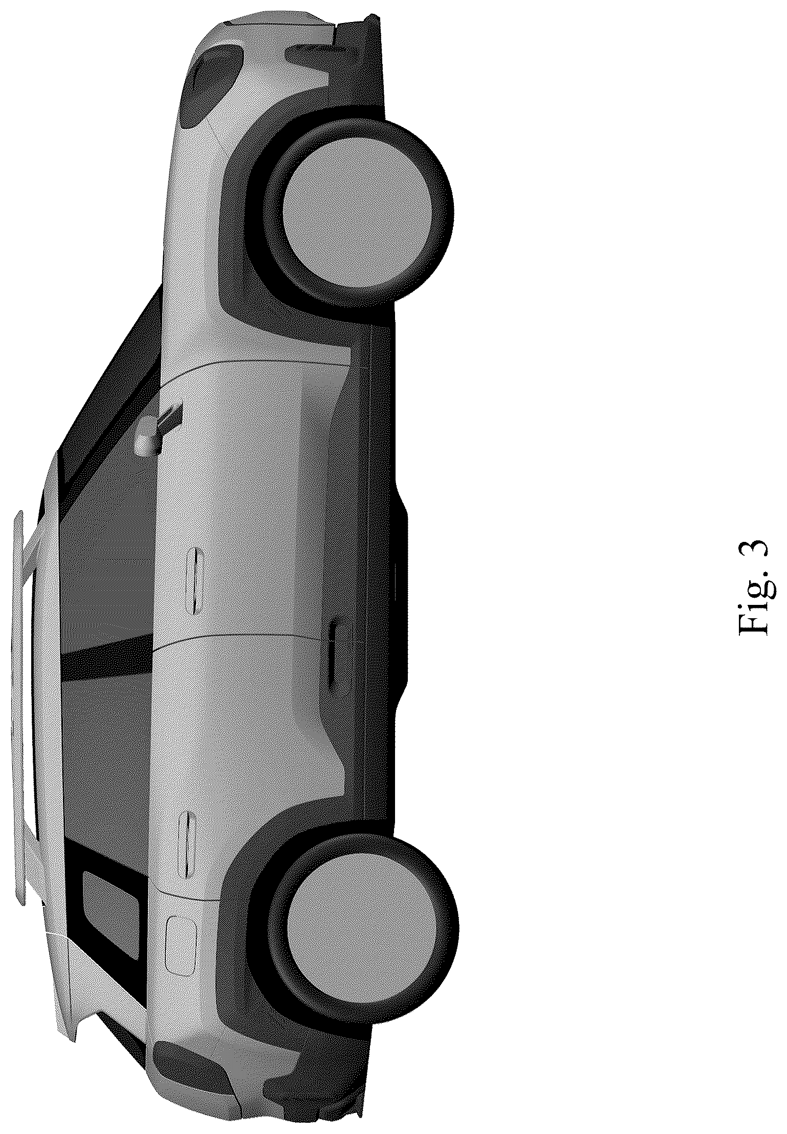 Patent USD1076720 Figure 3 – Motor vehicle, toy vehicle, or vehicle replica
