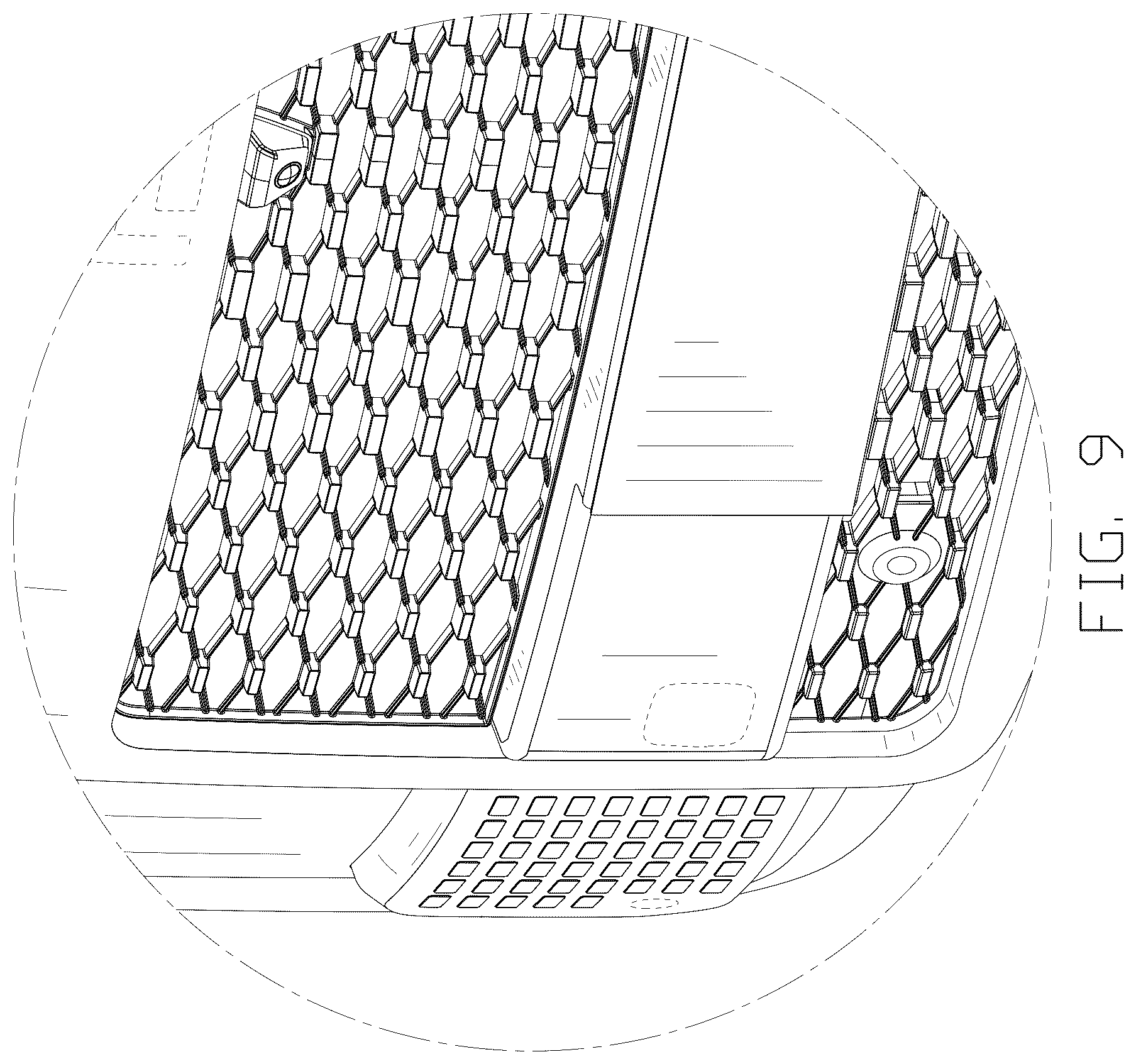 Patent USD1076722 Figure 9 – Vehicle