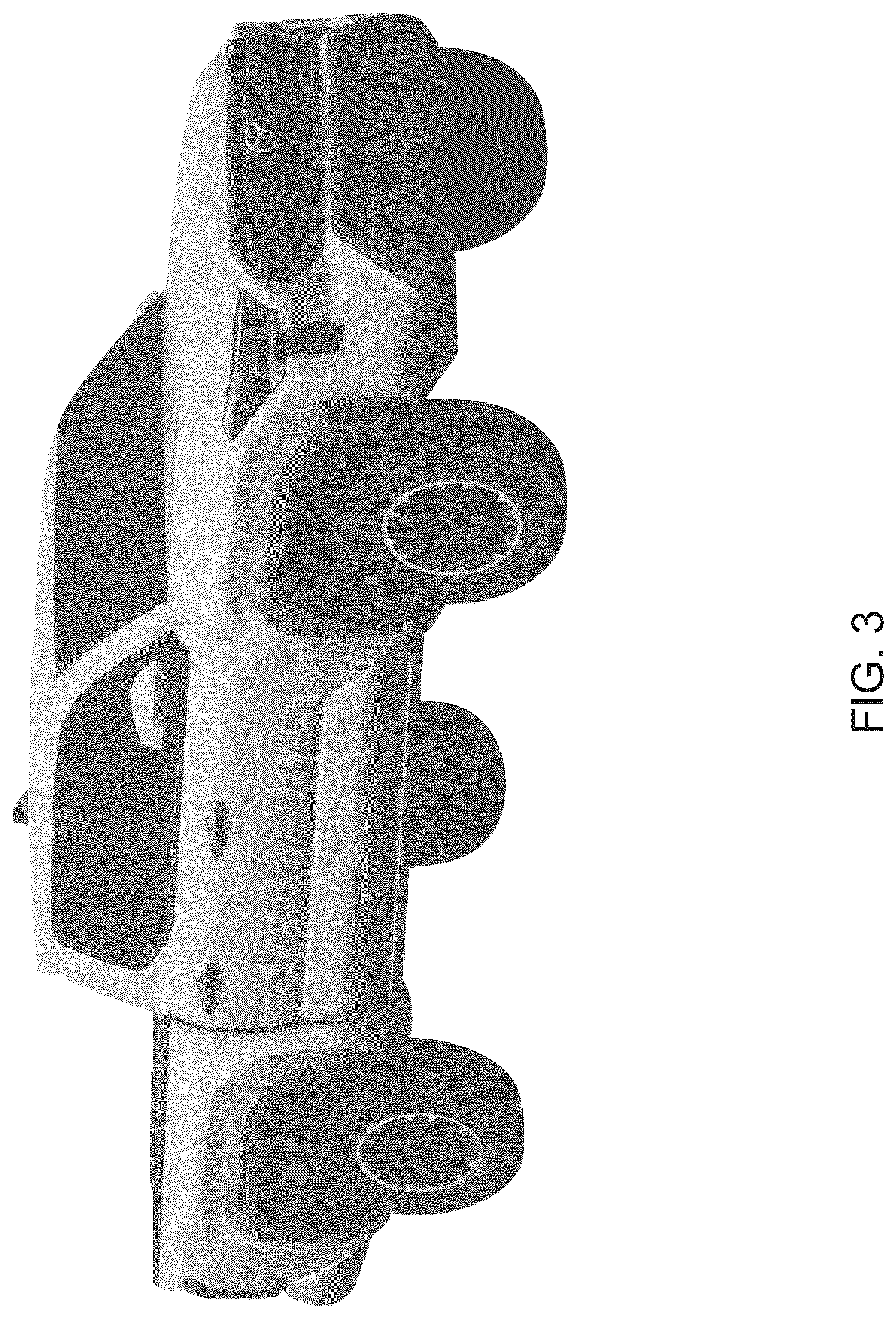 Patent USD1076723 Figure 3 – Motor vehicle and/or toy replica thereof