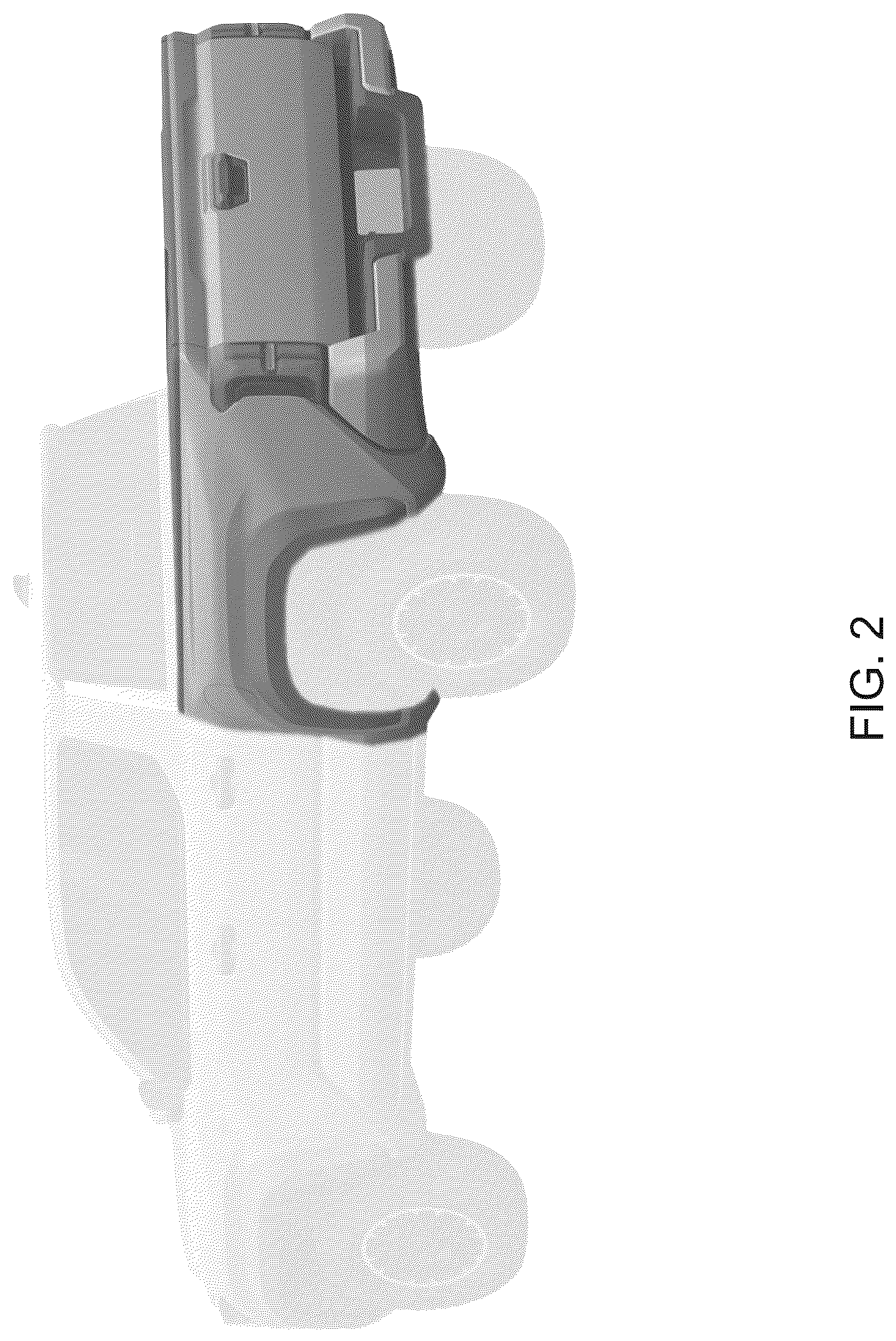 Patent USD1076724 Figure 2 – Rear portion for an automobile