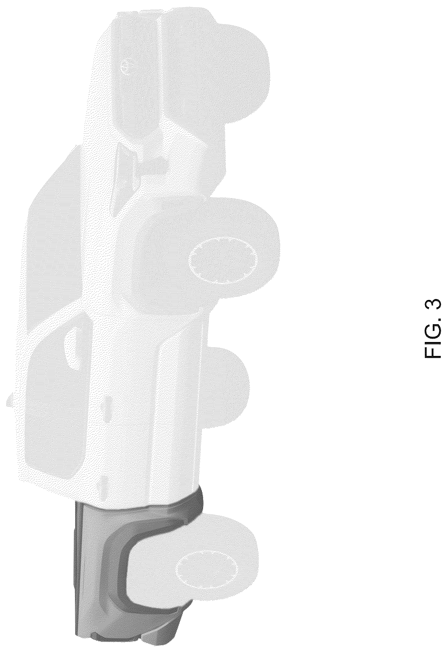 Patent USD1076724 Figure 3 – Rear portion for an automobile