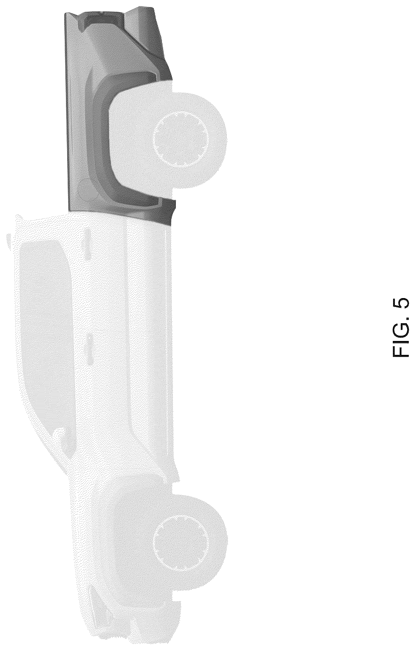Patent USD1076724 Figure 5 – Rear portion for an automobile