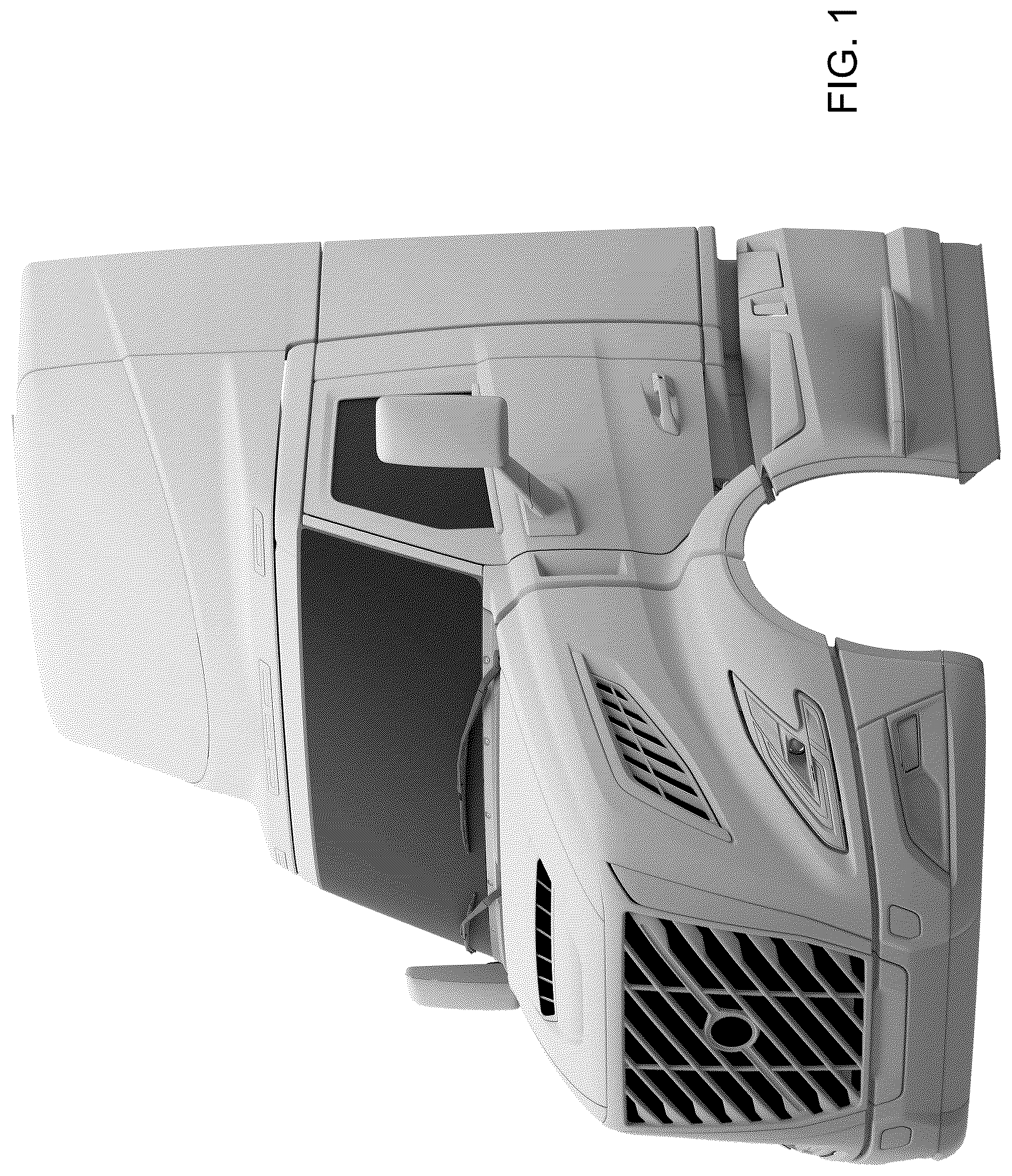 Patent USD1076725 Figure 1 – Truck