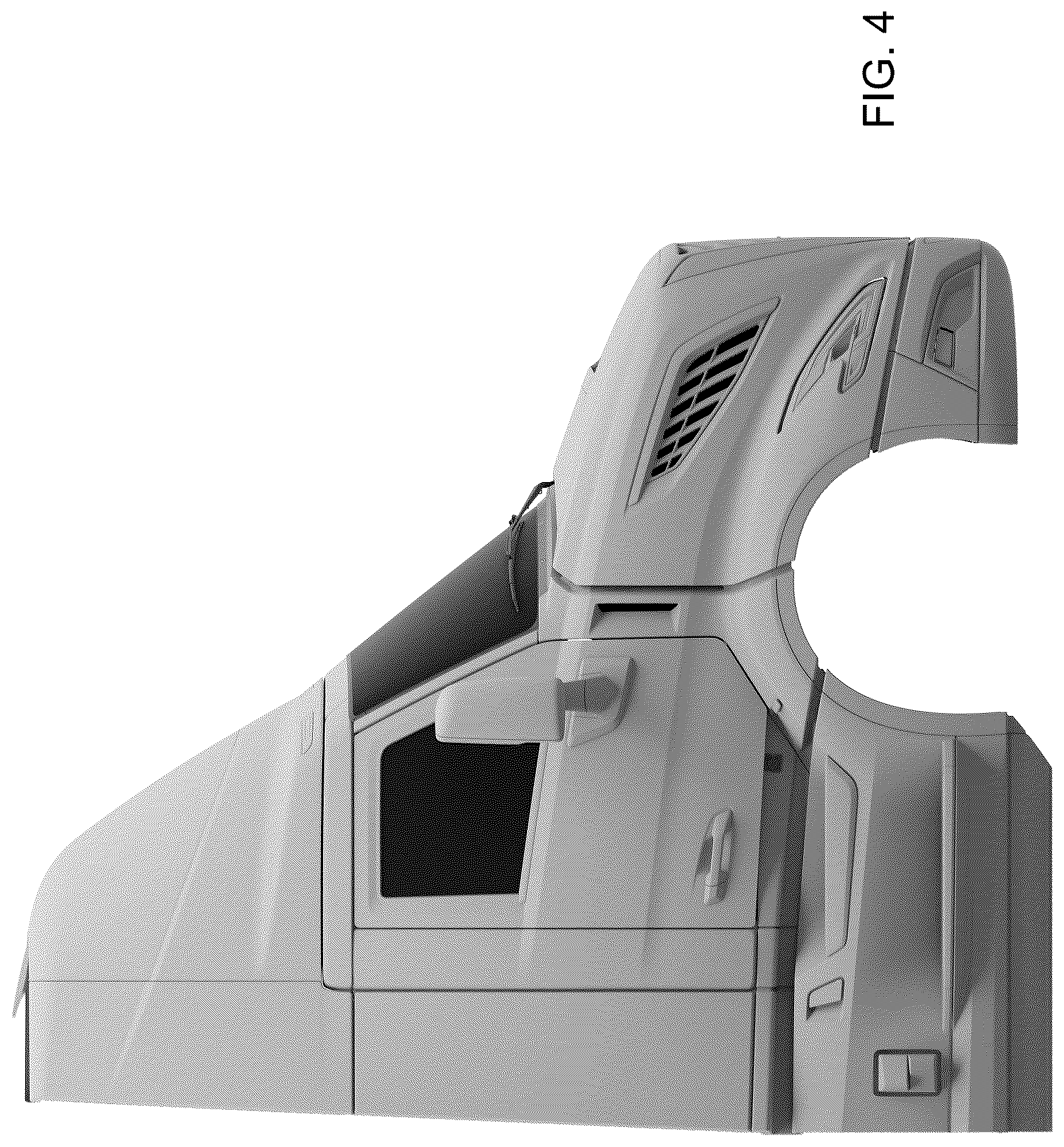 Patent USD1076725 Figure 4 – Truck