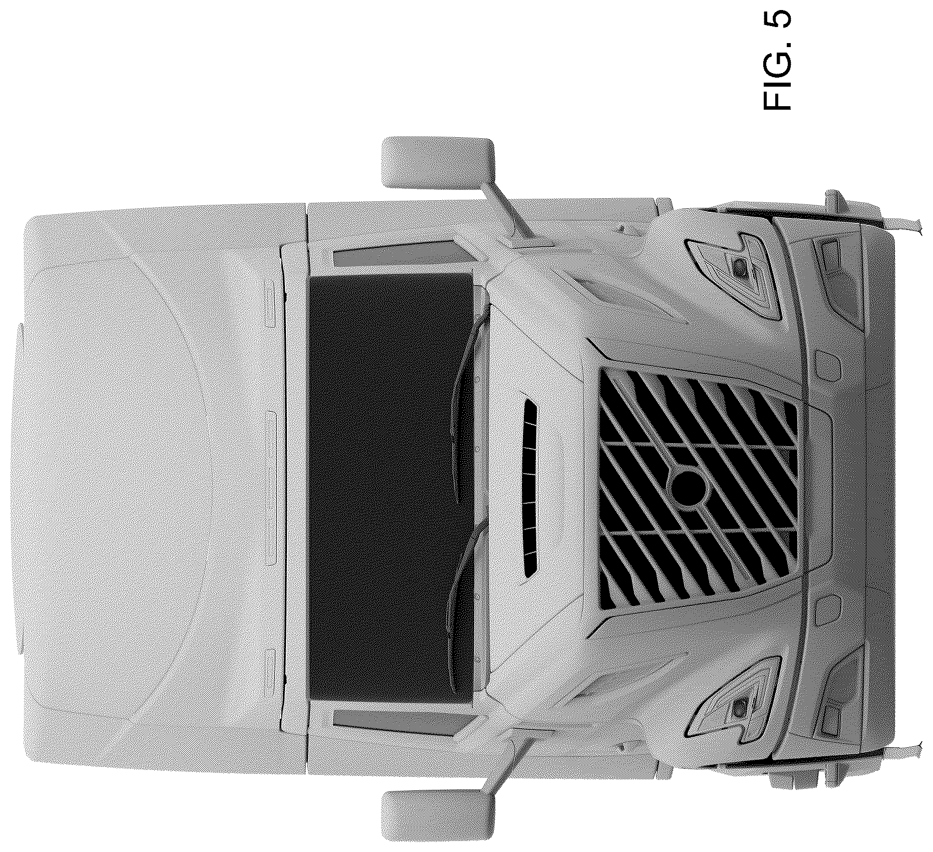 Patent USD1076725 Figure 5 – Truck