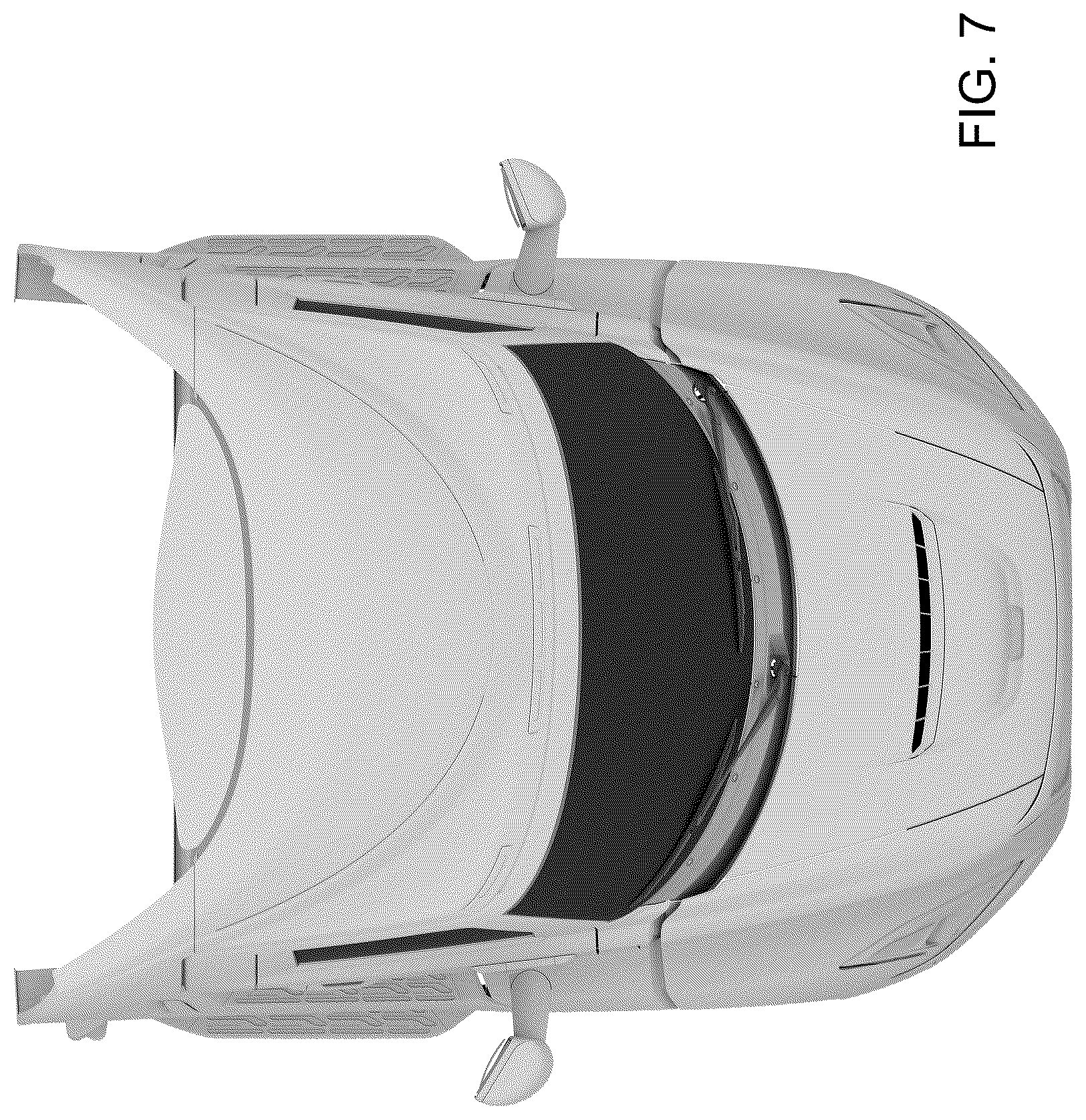 Patent USD1076725 Figure 7 – Truck