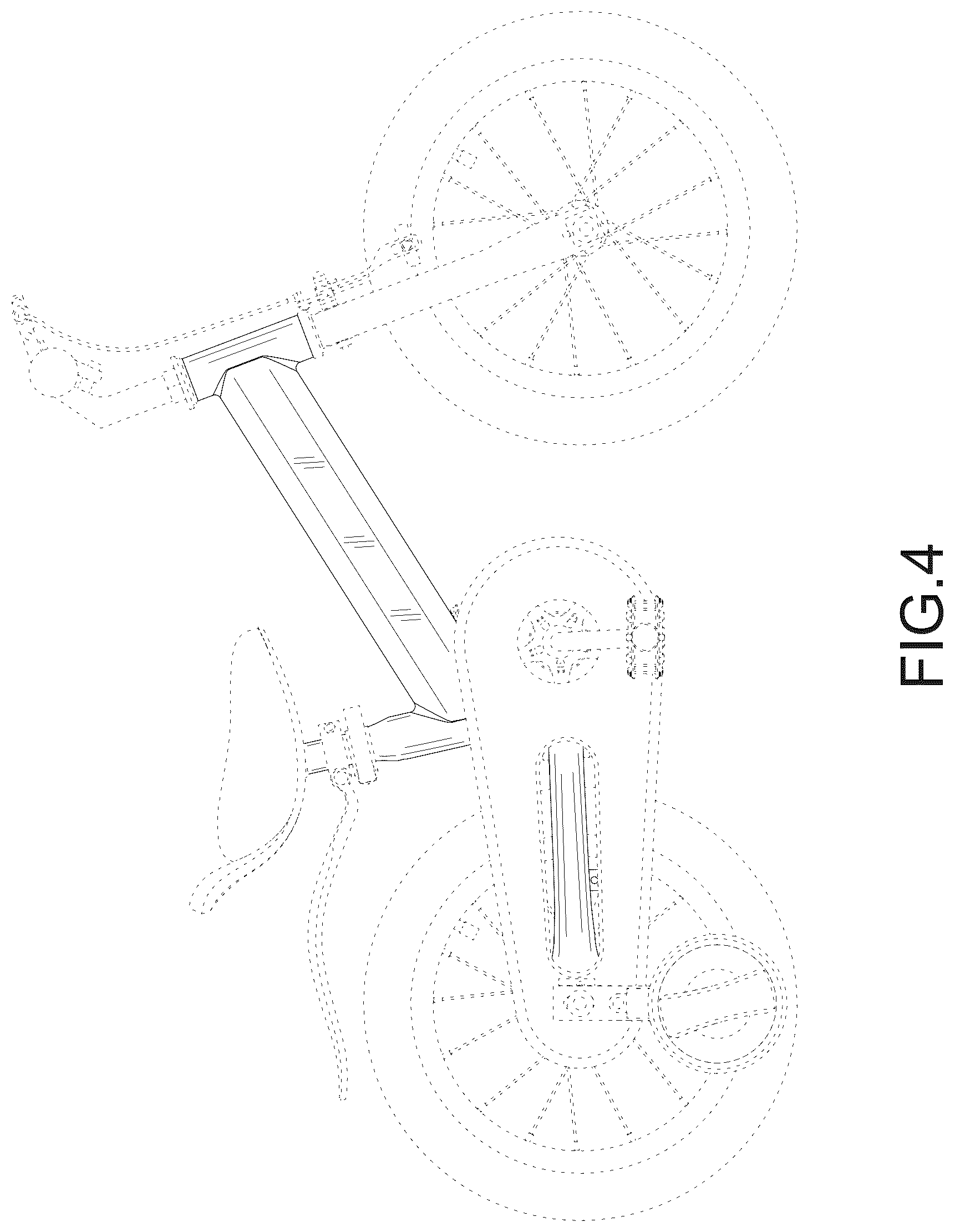 Patent USD1076728 Figure 4 – Bicycle