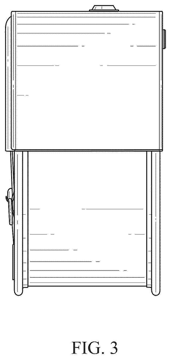 Patent USD1076731 Figure 3 – Saddlebag