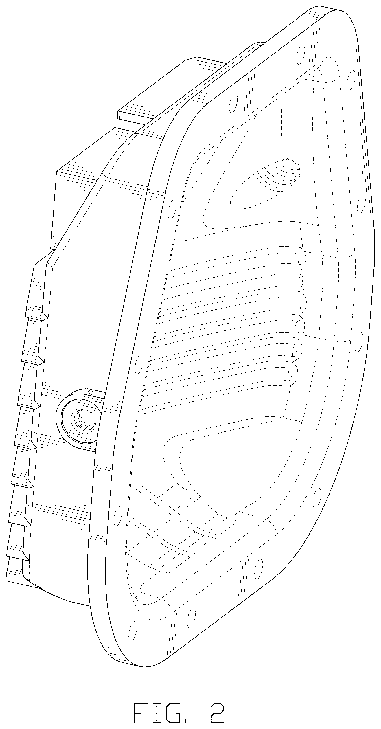 Patent USD1076734 Figure 2 – Differential cover