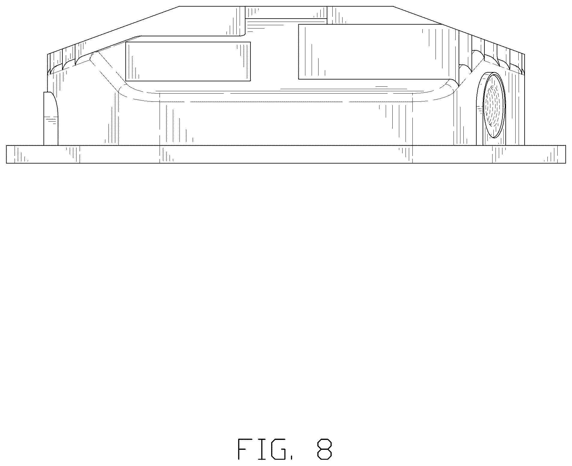 Patent USD1076734 Figure 8 – Differential cover