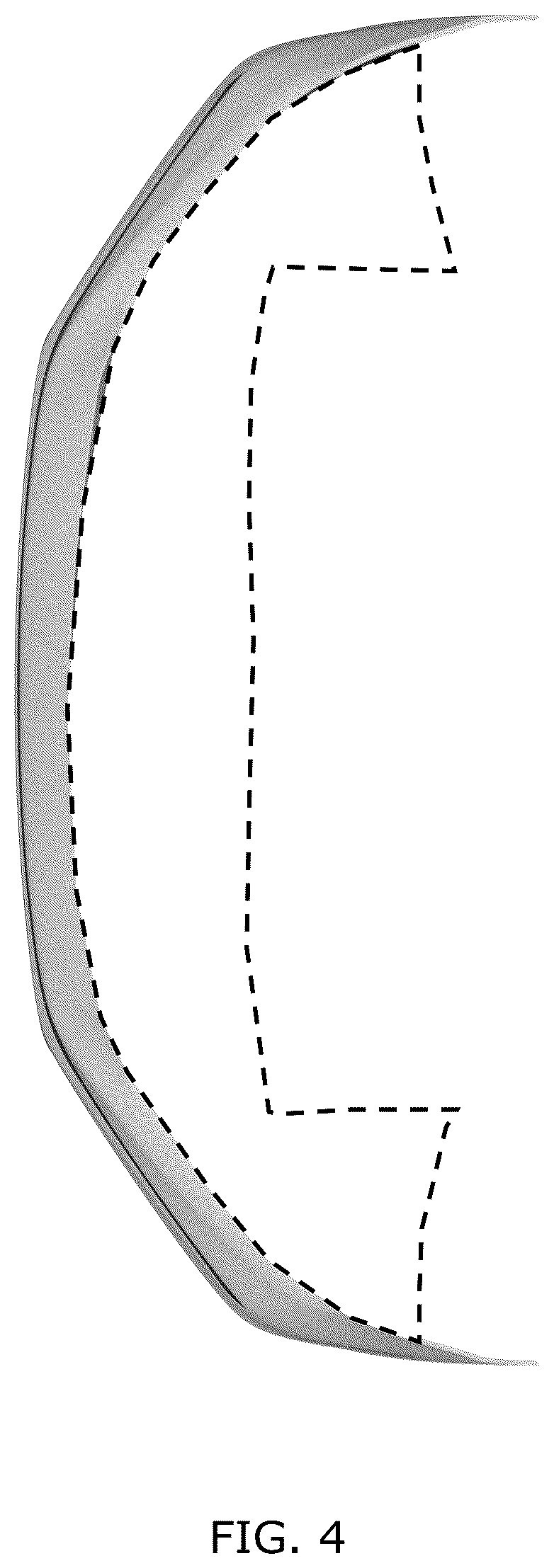 Patent USD1076741 Figure 4 – Front bumper for motor vehicle