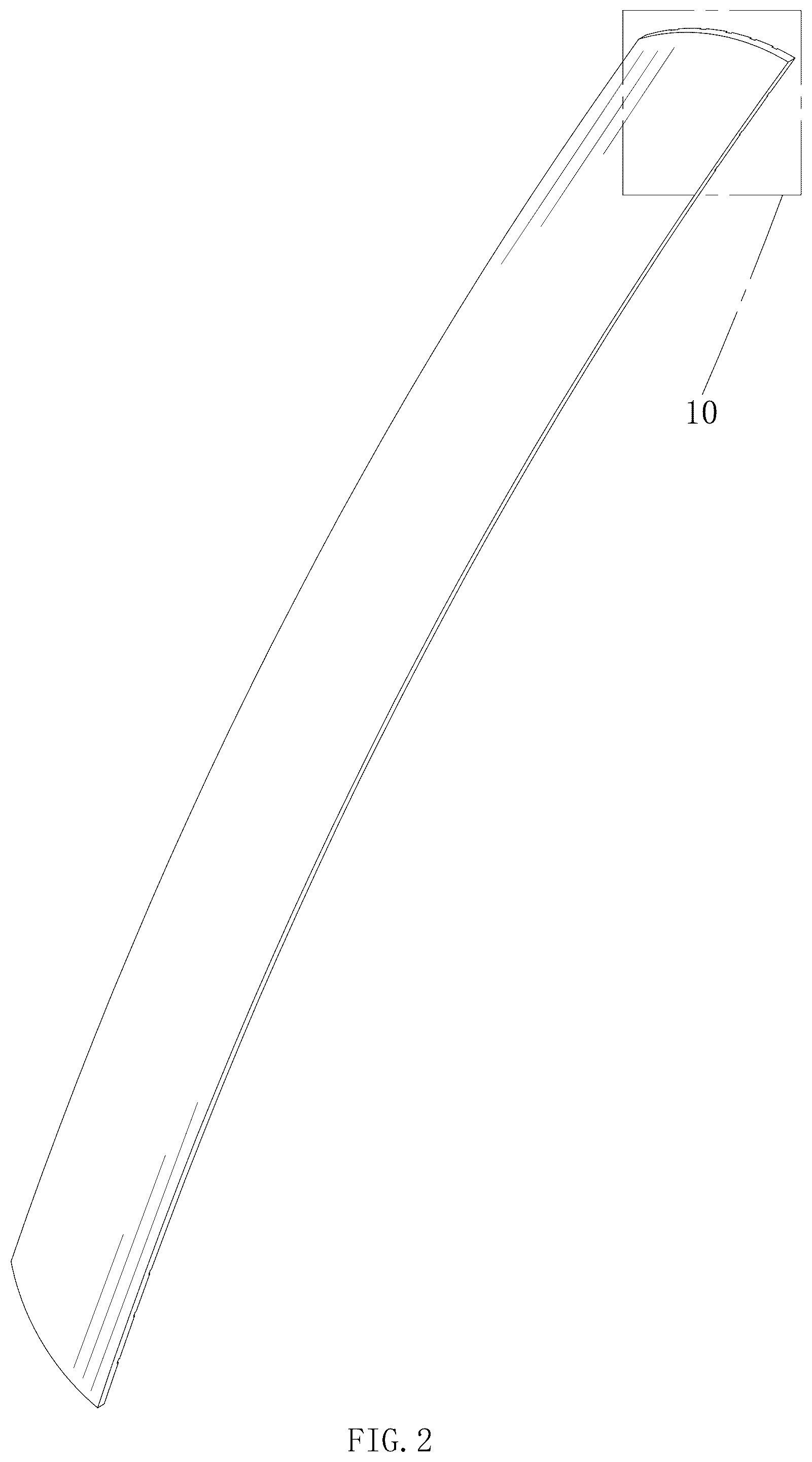 Patent USD1076744 Figure 2 – Car bumper protector