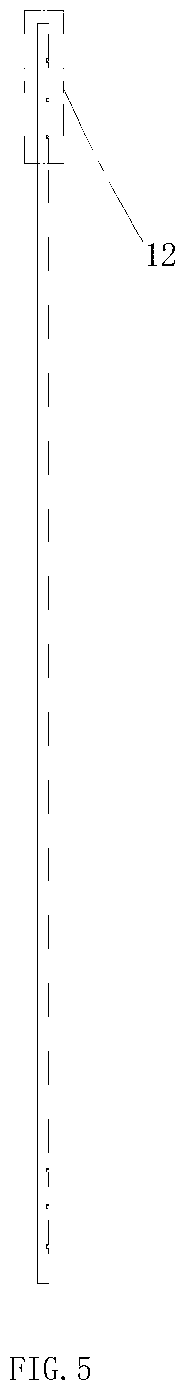 Patent USD1076744 Figure 5 – Car bumper protector