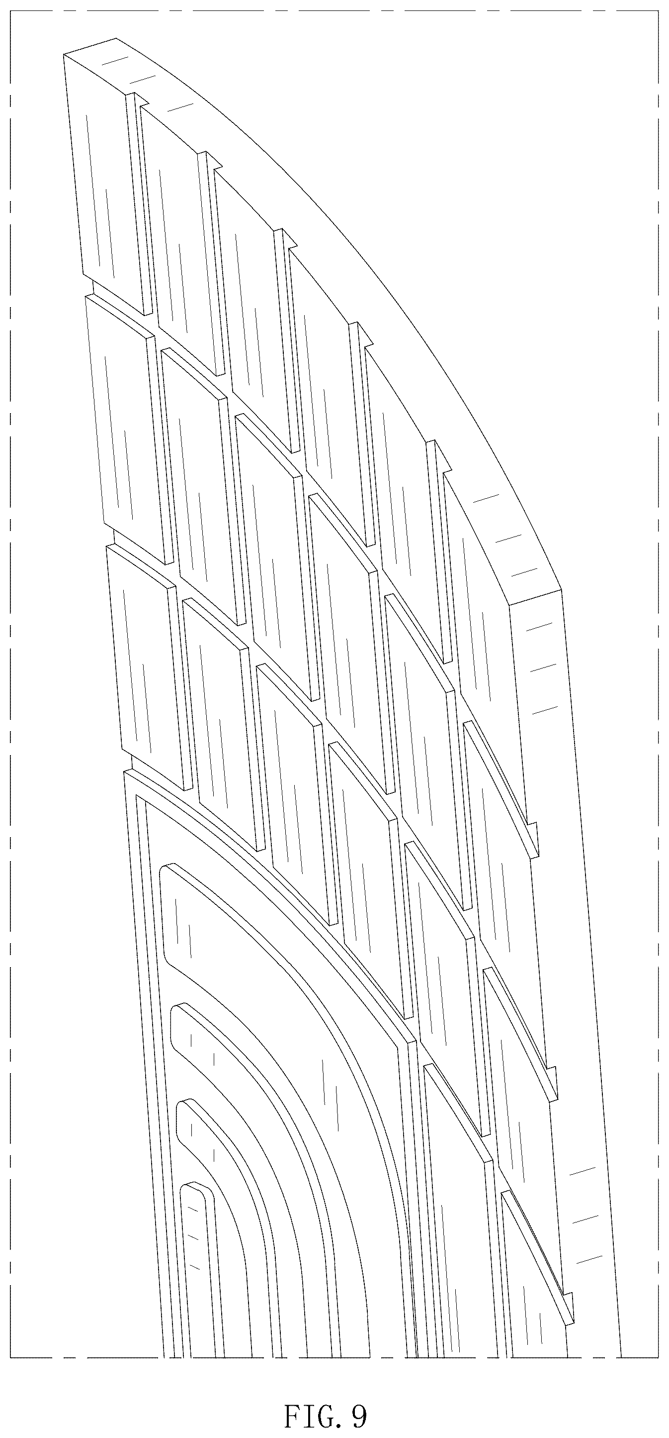 Patent USD1076744 Figure 9 – Car bumper protector