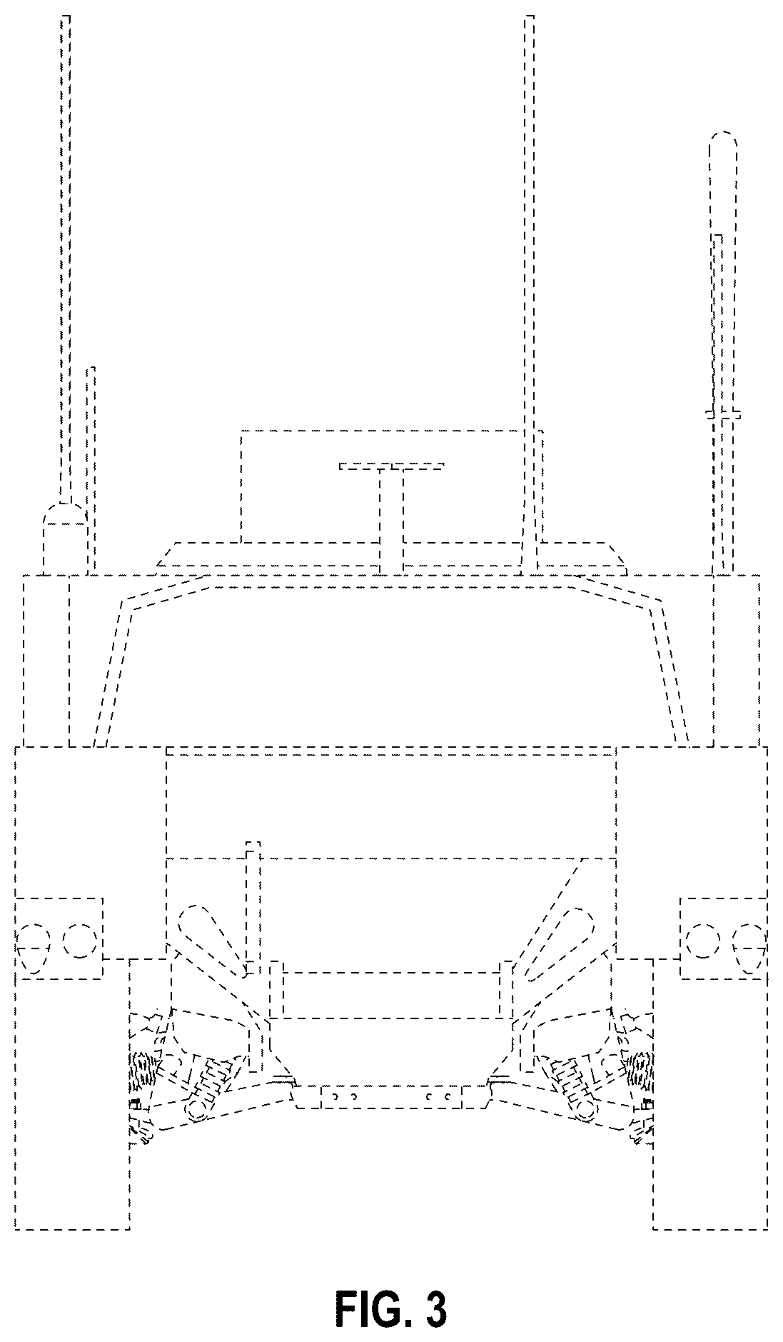 Patent USD1076745 Figure 3 – Set of vehicle doors