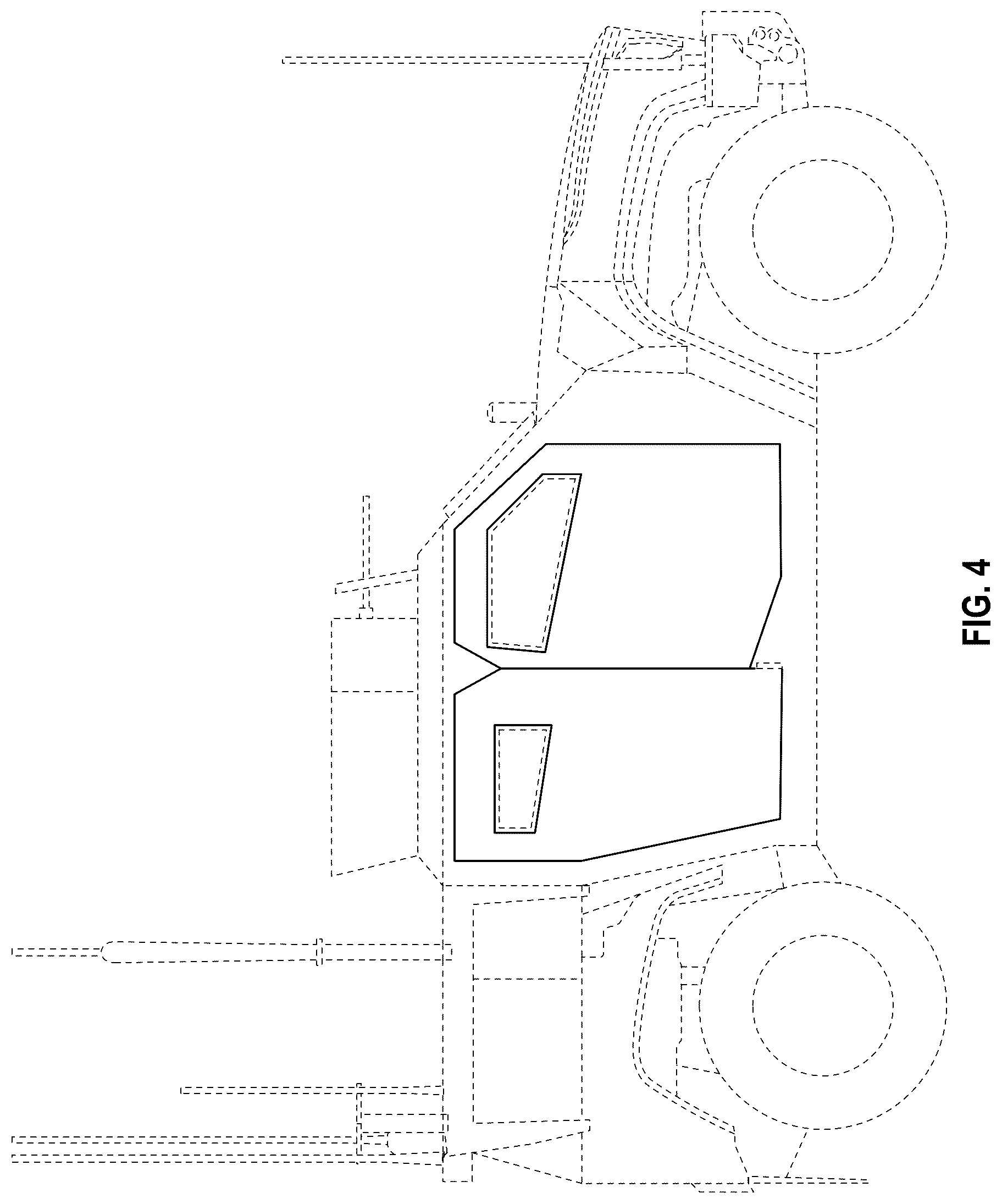 Patent USD1076745 Figure 4 – Set of vehicle doors