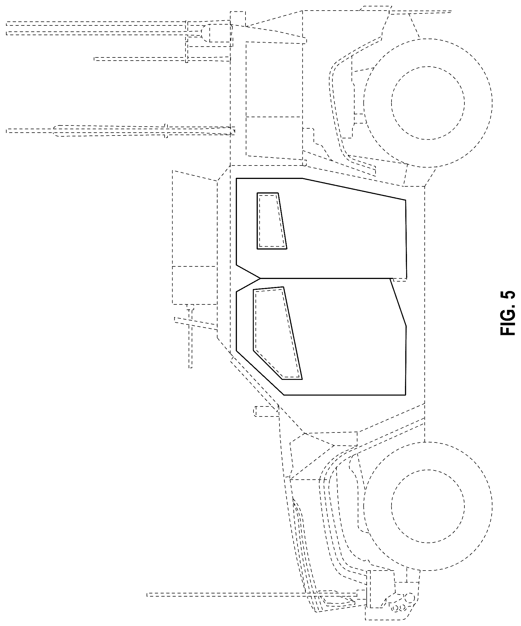Patent USD1076745 Figure 5 – Set of vehicle doors