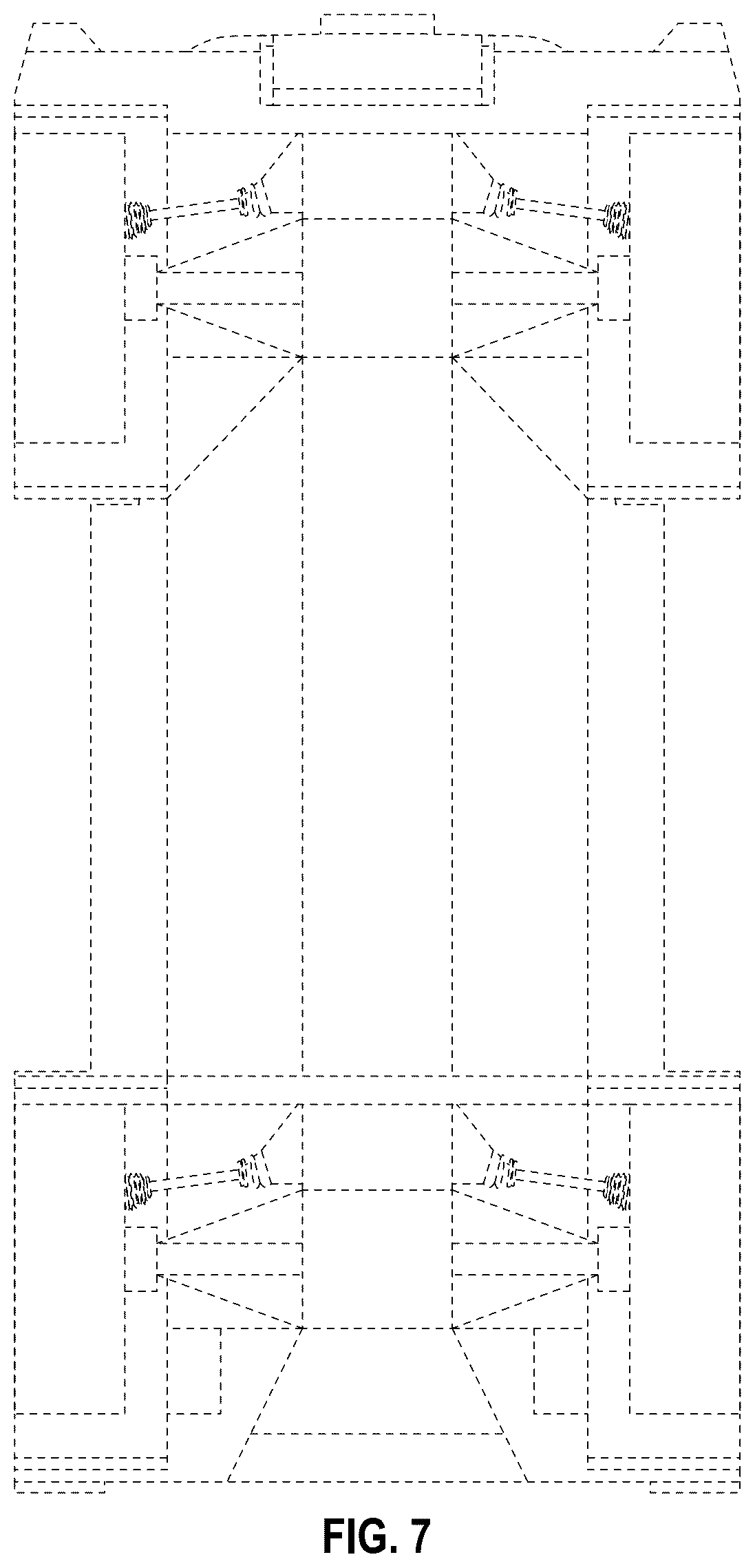 Patent USD1076745 Figure 7 – Set of vehicle doors